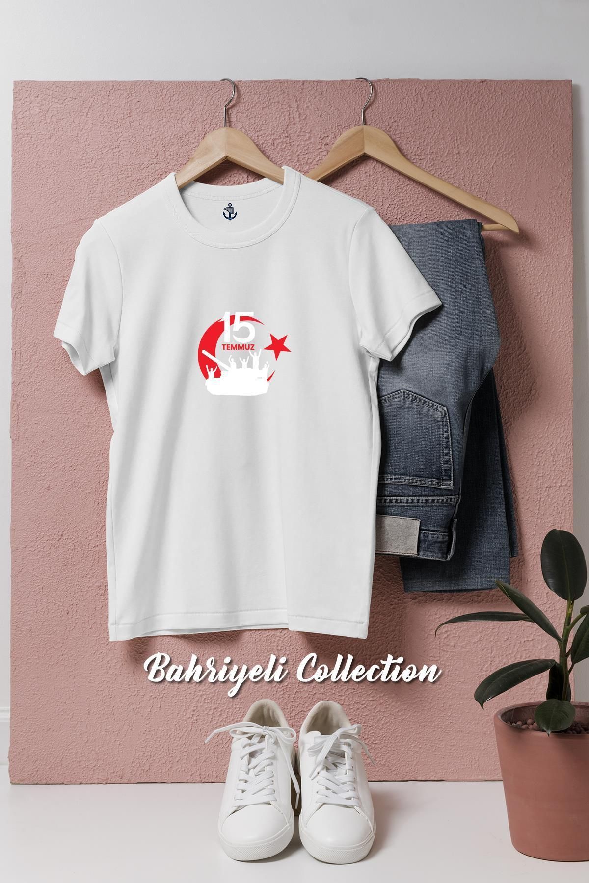 bahriyeli.jpeg Oversize 15 Temmuz Tank Tasarımlı Unisex T-Shirt