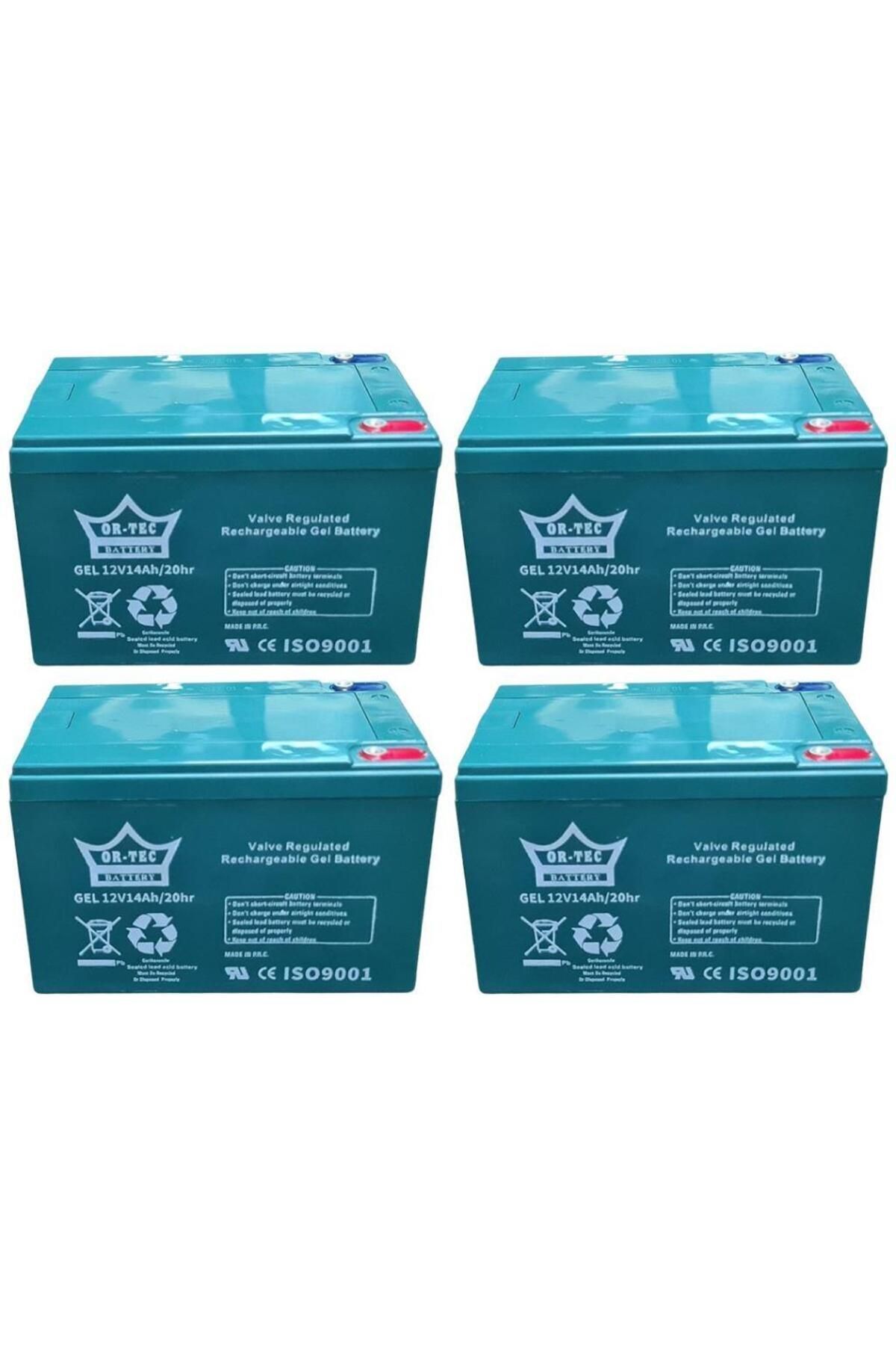 ORTEC 12v 14ah Elektrikli Motosiklet Aküsü Volta Vsm - Vsc - Vsa