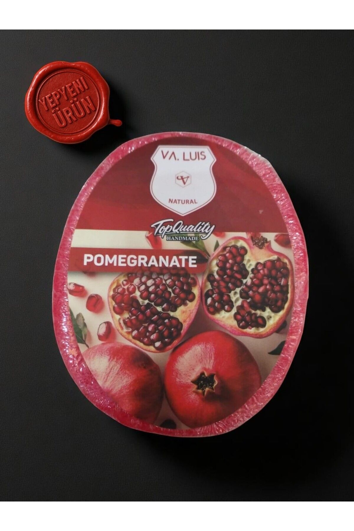 Va.Luis-Handmade Pomegranate Extract Sponge Soap - Moisturizing Purifying 130 Grams 7