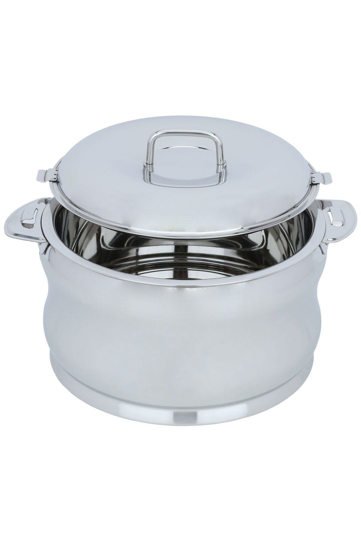 Alsaif Gallery-Sunrise Indian Silver Steel Food Container 5000 ml 1