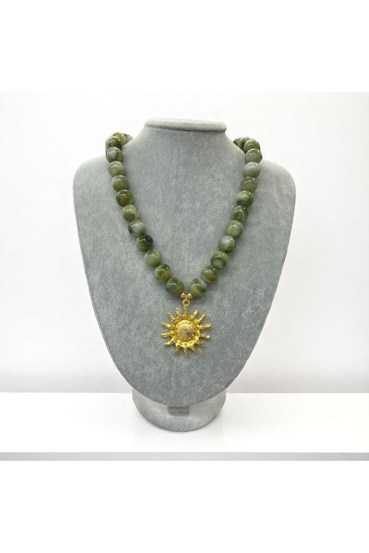 Esdem Accessories Güneşli Akrilik Kolye
