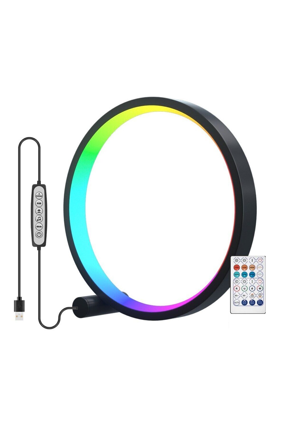 INVINCIO-RGB LED Lamp with Multiple Modes and App/Remote Control 3