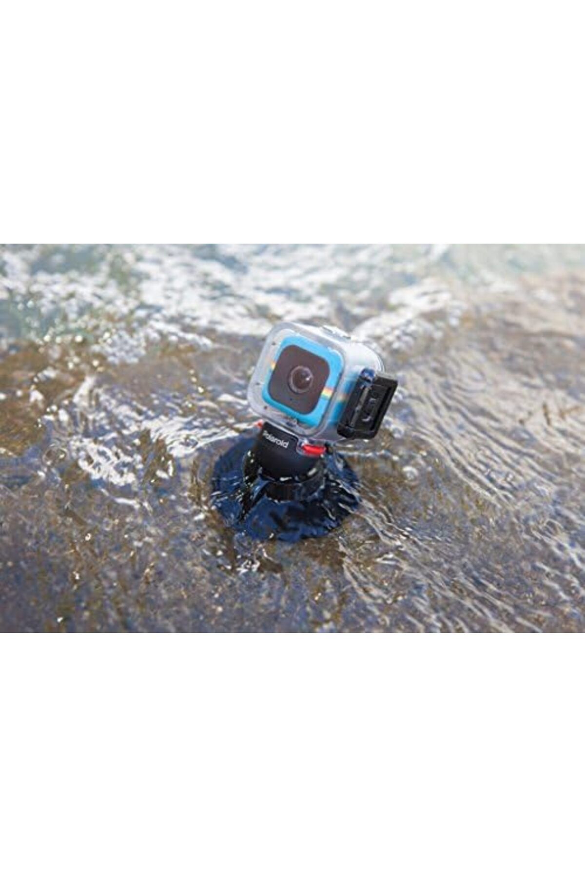 Polaroid-Waterproof Shockproof Case for Polaroid CUBE HD Action Lifestyle Camera - Connects to All M 5