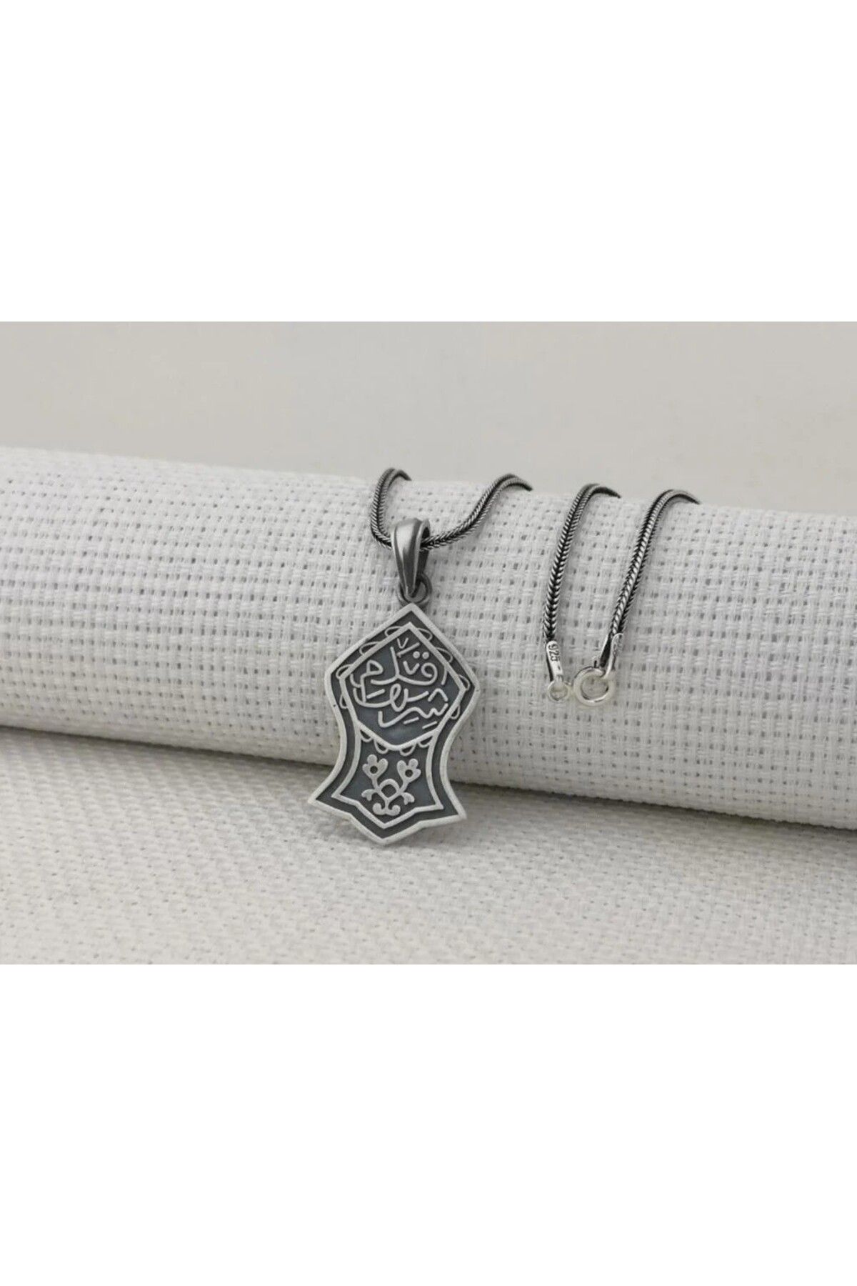 shop Kademi Şerif 925 Ayar GümüşErkek Kolyesi