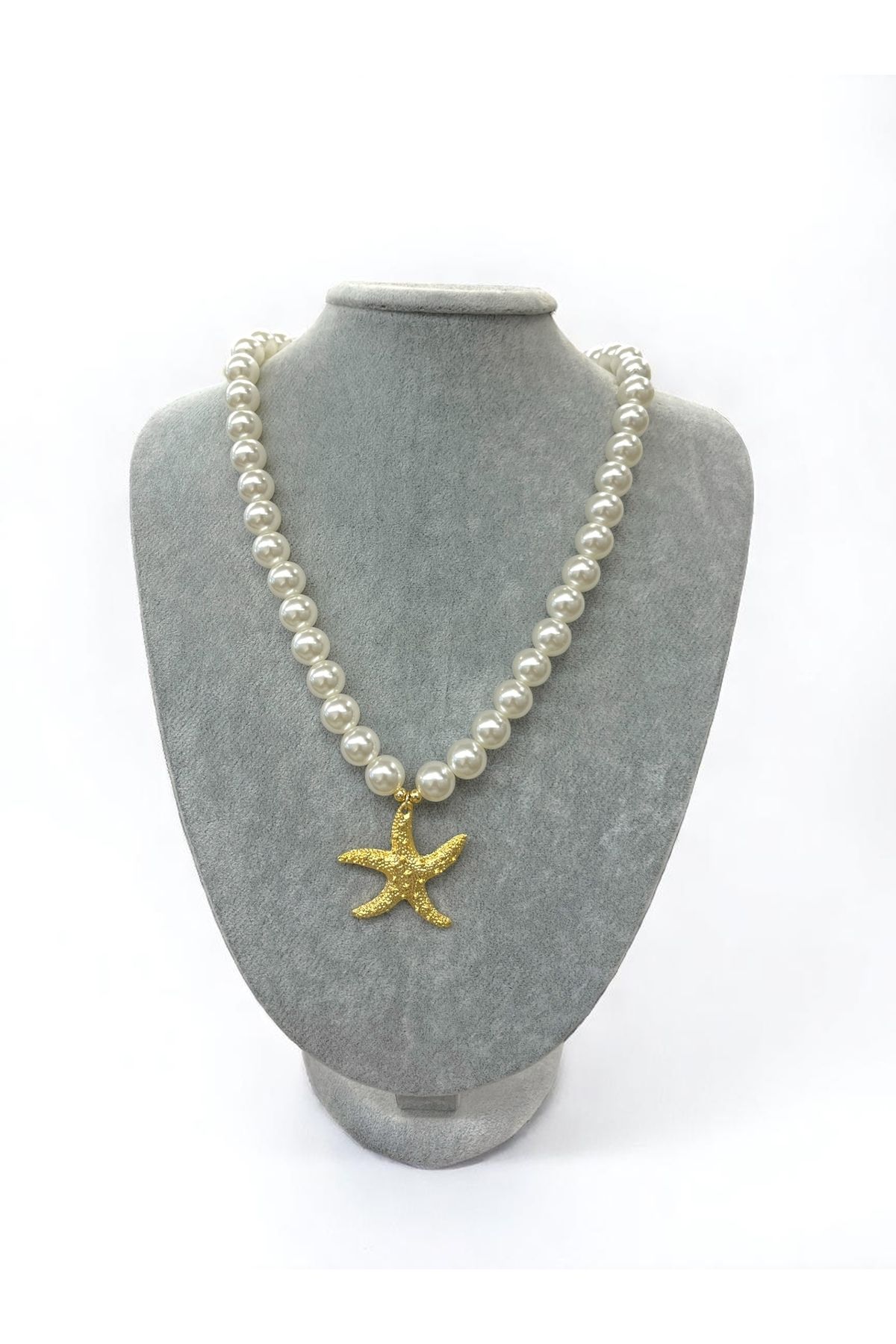 Esdem Accessories Deniz Yıldızlı Yazlık inci Kolye