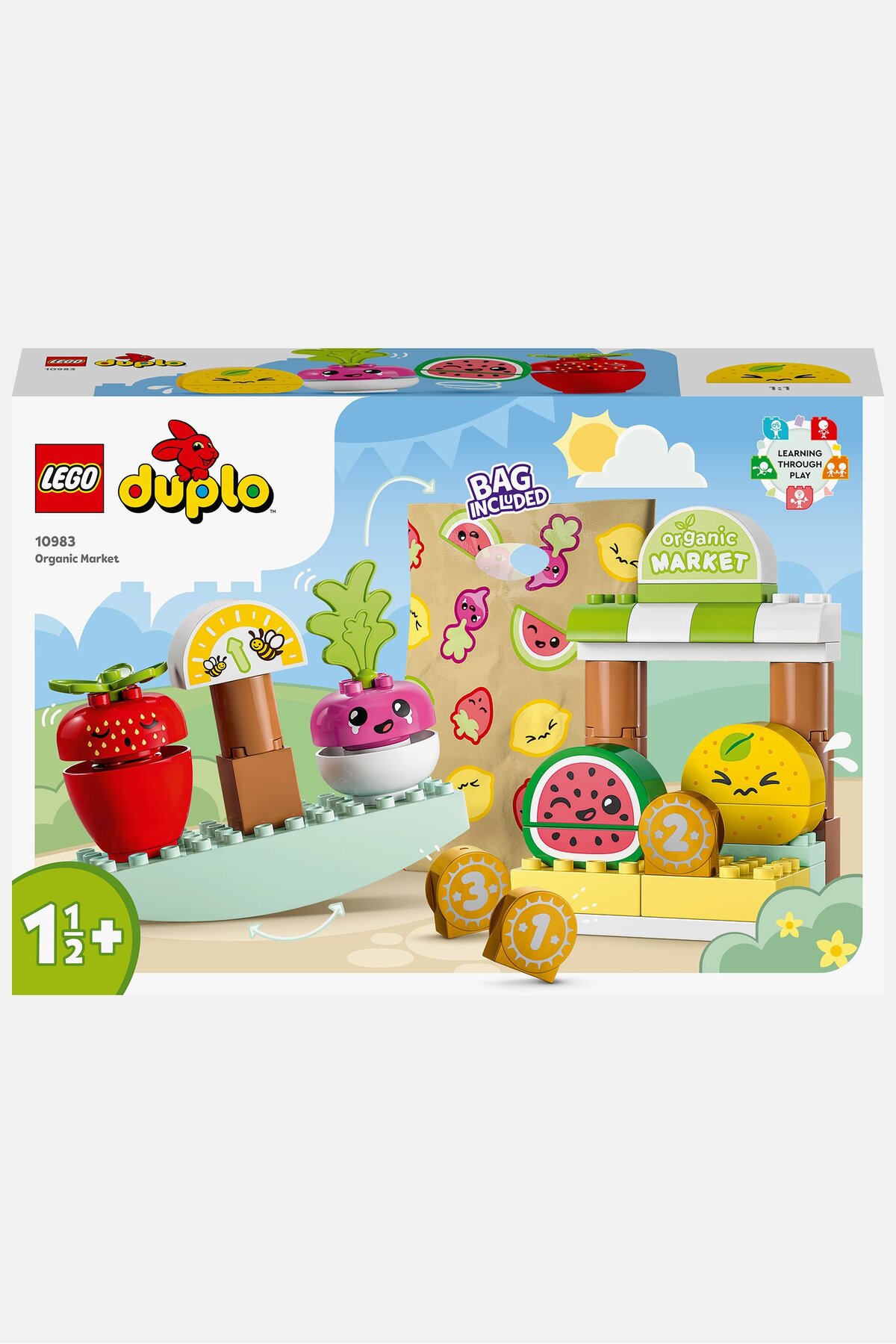 ۱۰۹۸۳ دوپلو مجموعه غذای اولین بازار ارگانیک من اسباب‌بازی‌ها