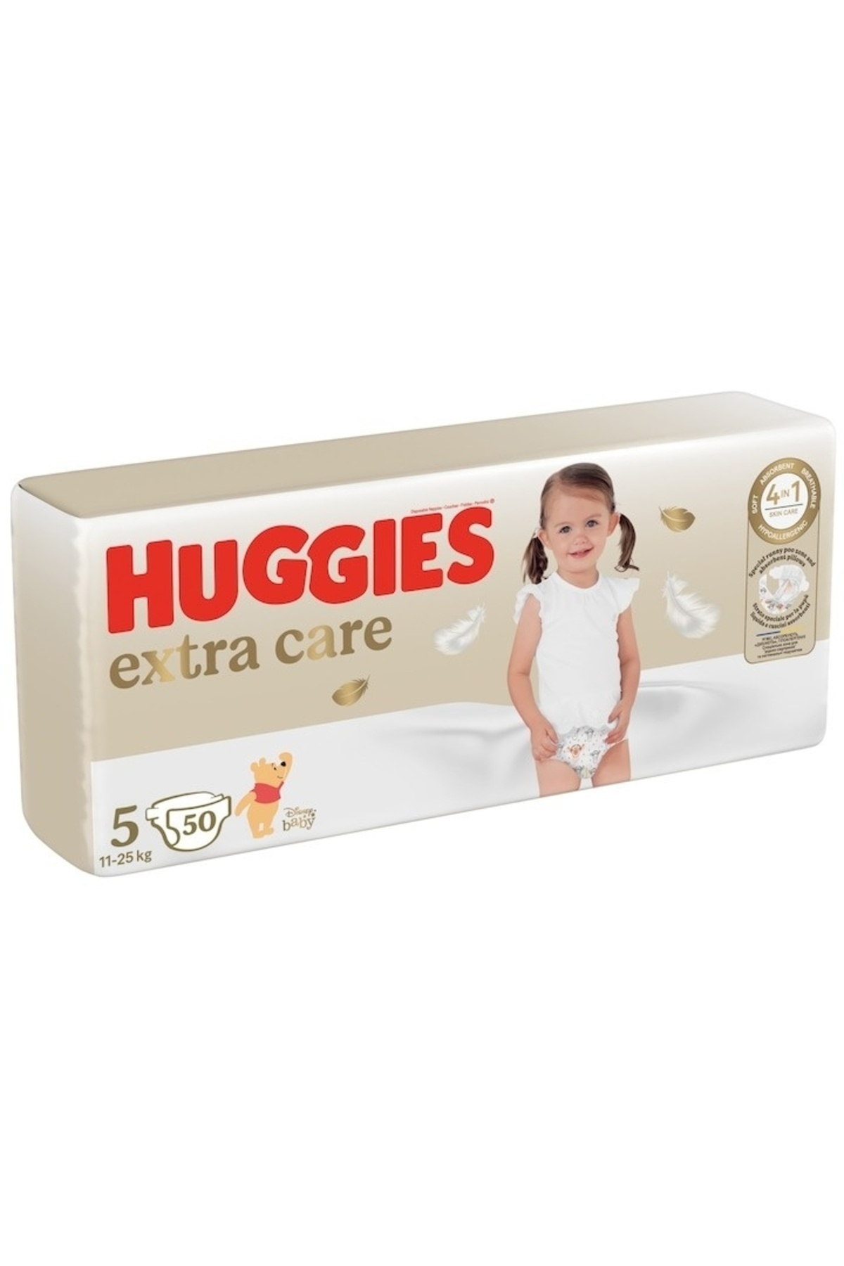 Huggies Пелени Extra Care 5, 11-25 кг, 50 бр.