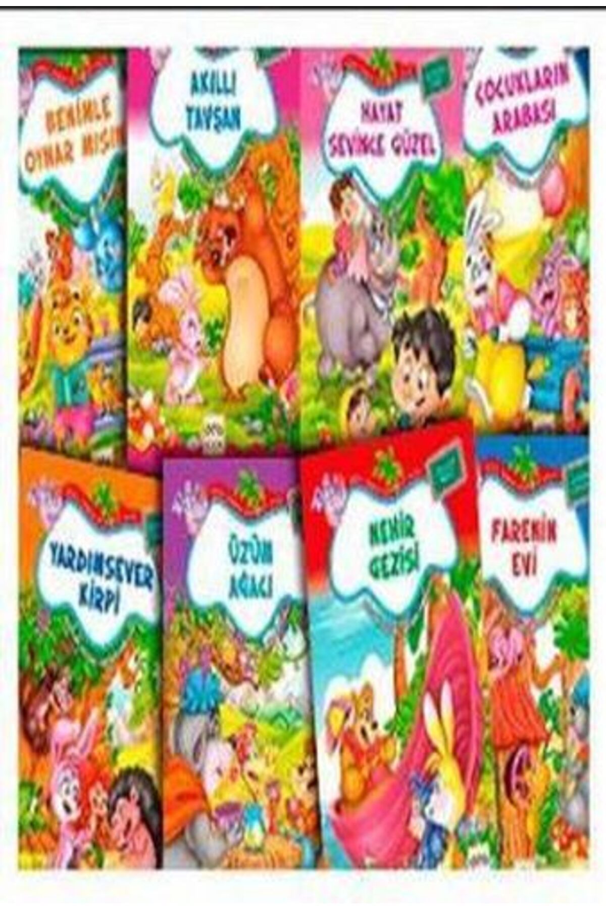 Nar Yayınları Neşeli Orman Hikayeleri Dizisi (8 Kitap - Küçük Boy)