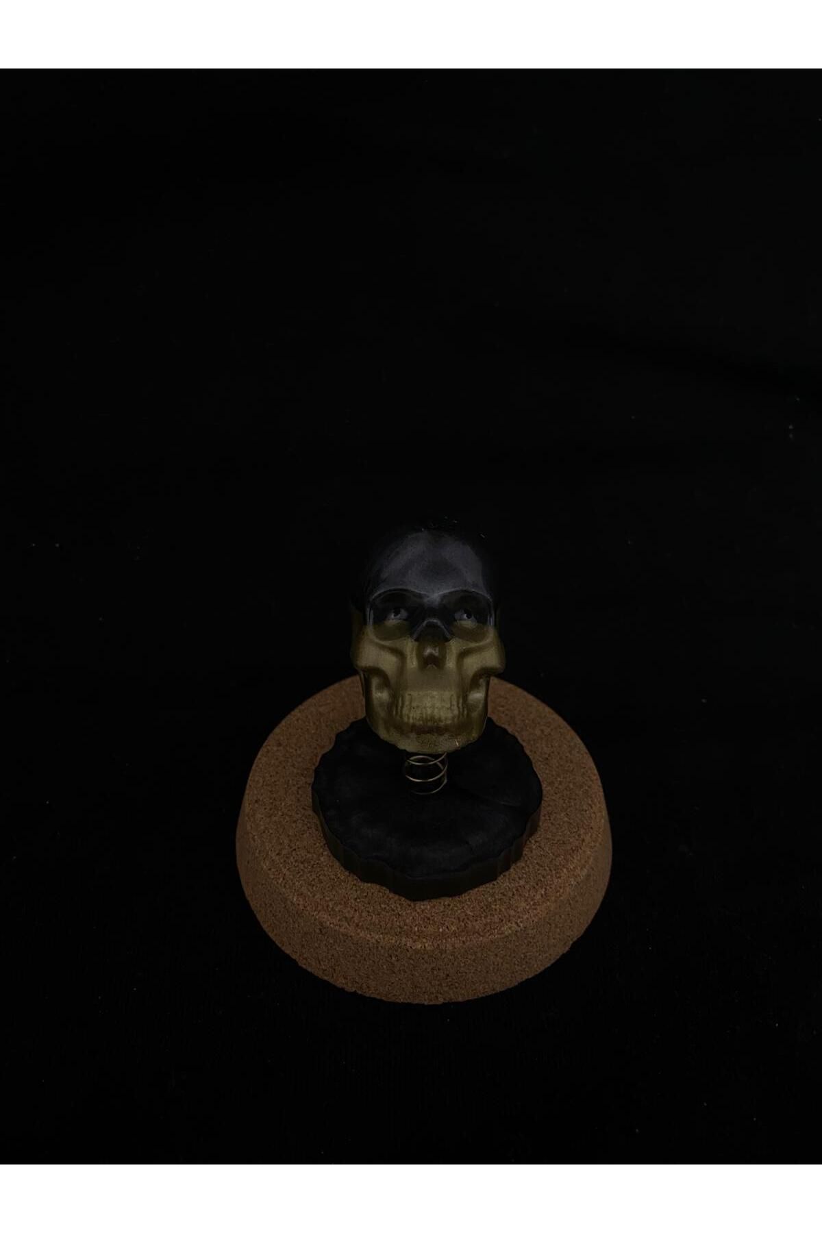FEMXPLUS Swingskull - Mini Dekoratif Kurukafa Biblo