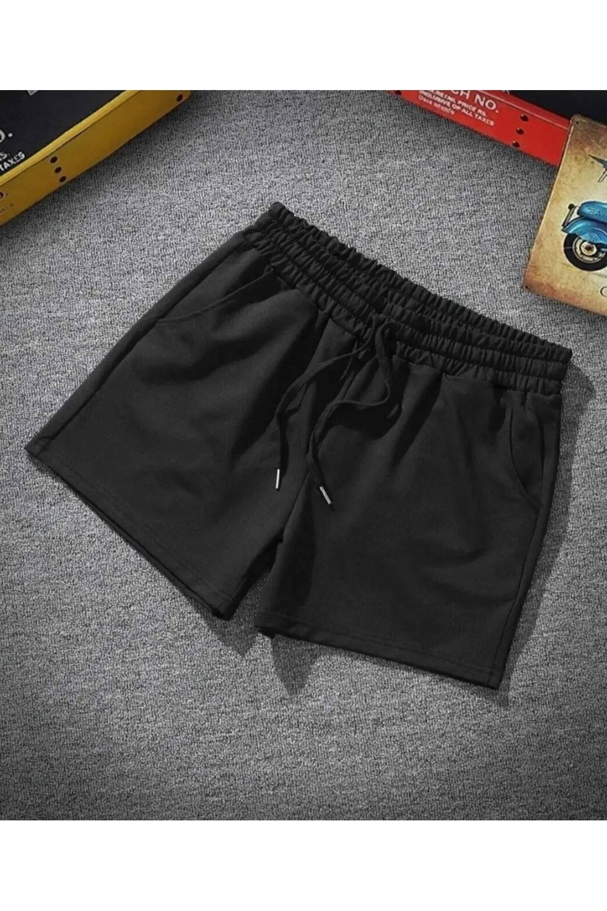 LOSMARY SİYAH UNISEX ŞORT