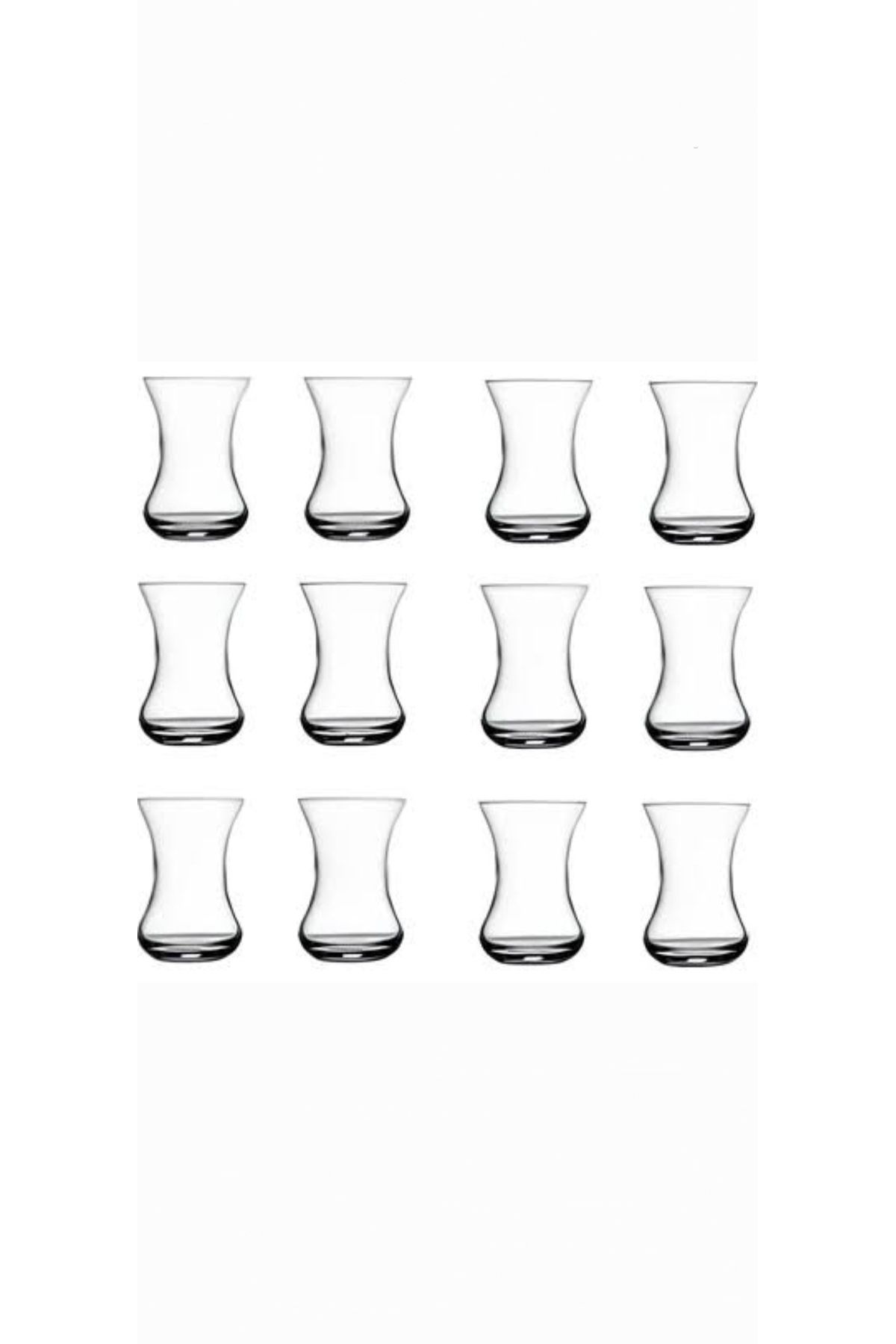 aradıgın 12 Adet İnce Belli Çay Bardağı 135 Ml