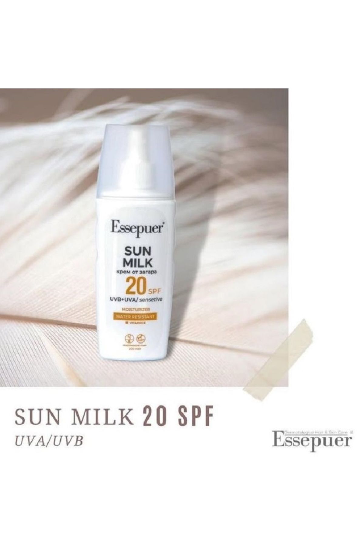 Vioma Aksesuar Essepuer Güneş Koruyucu Süt 20 SPF