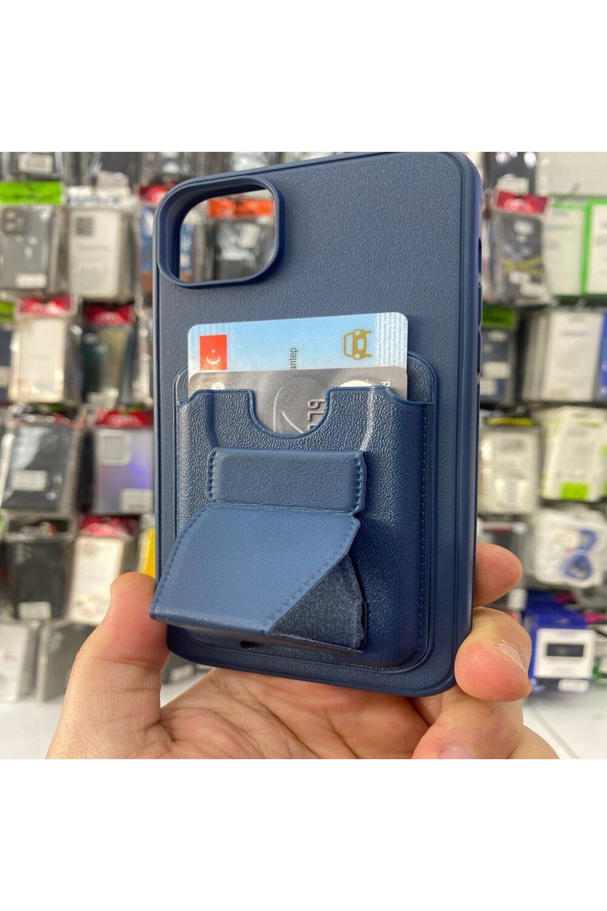 Soffany İPHONE 13 PRO DERİ KARTLIKLI KILIF