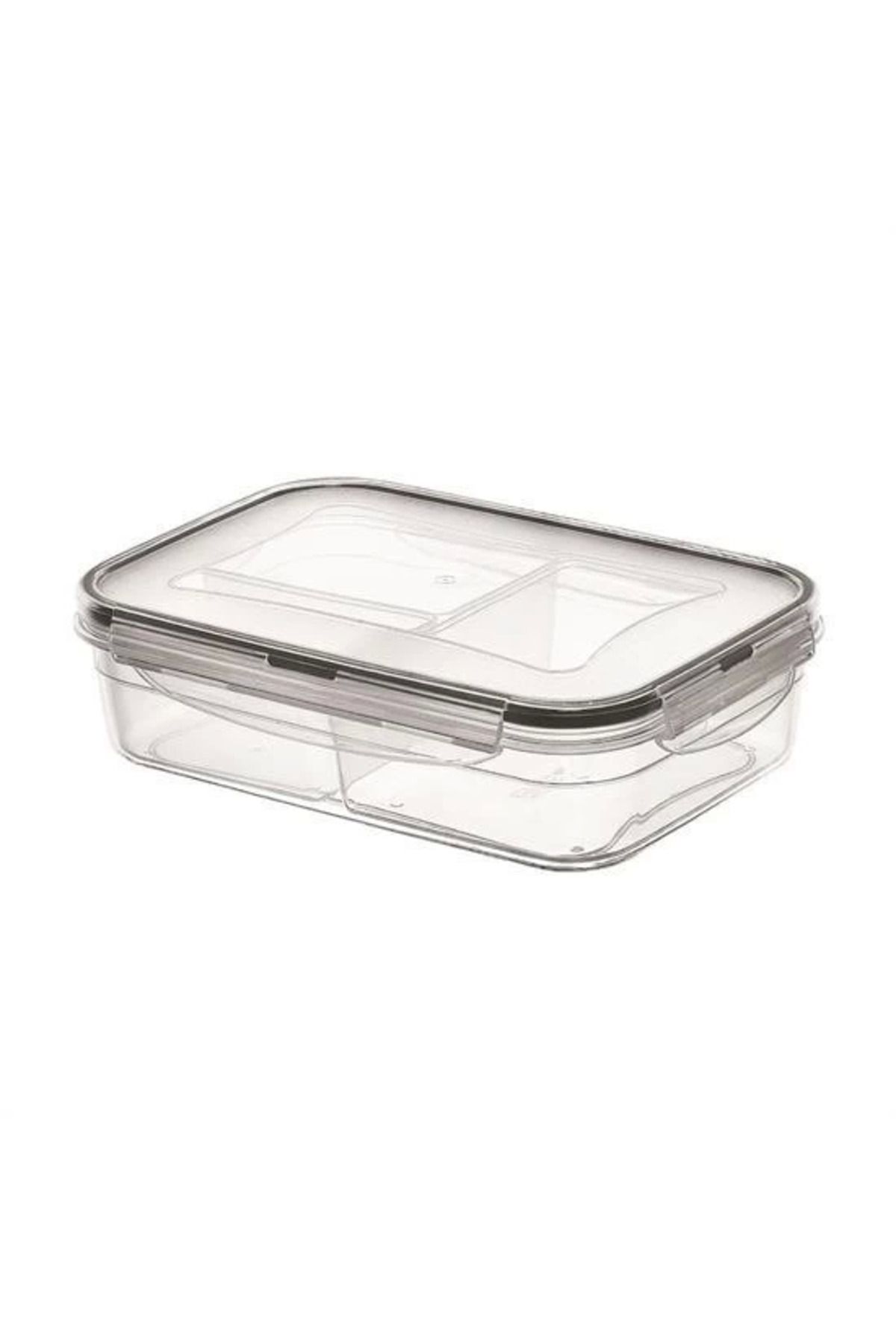 MT29 GİYİM 3 Bölmeli Kilitli Kapaklı 1 Litre Erzak Saklama Kabı Lc-510