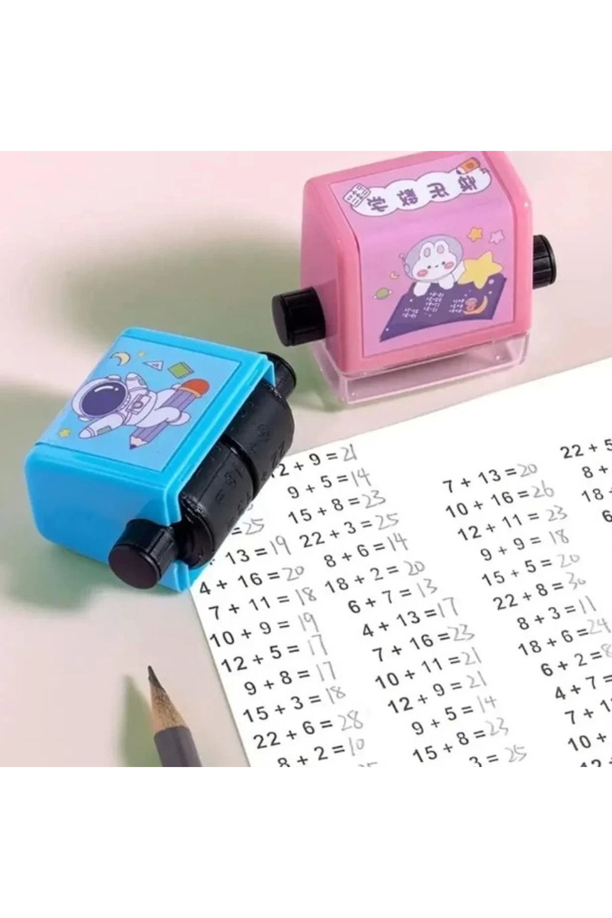 DENİZBİLİŞİM Pratik Matematik İşlem Rulosu Toplama - Çıkarma - Çarpma - Bölme