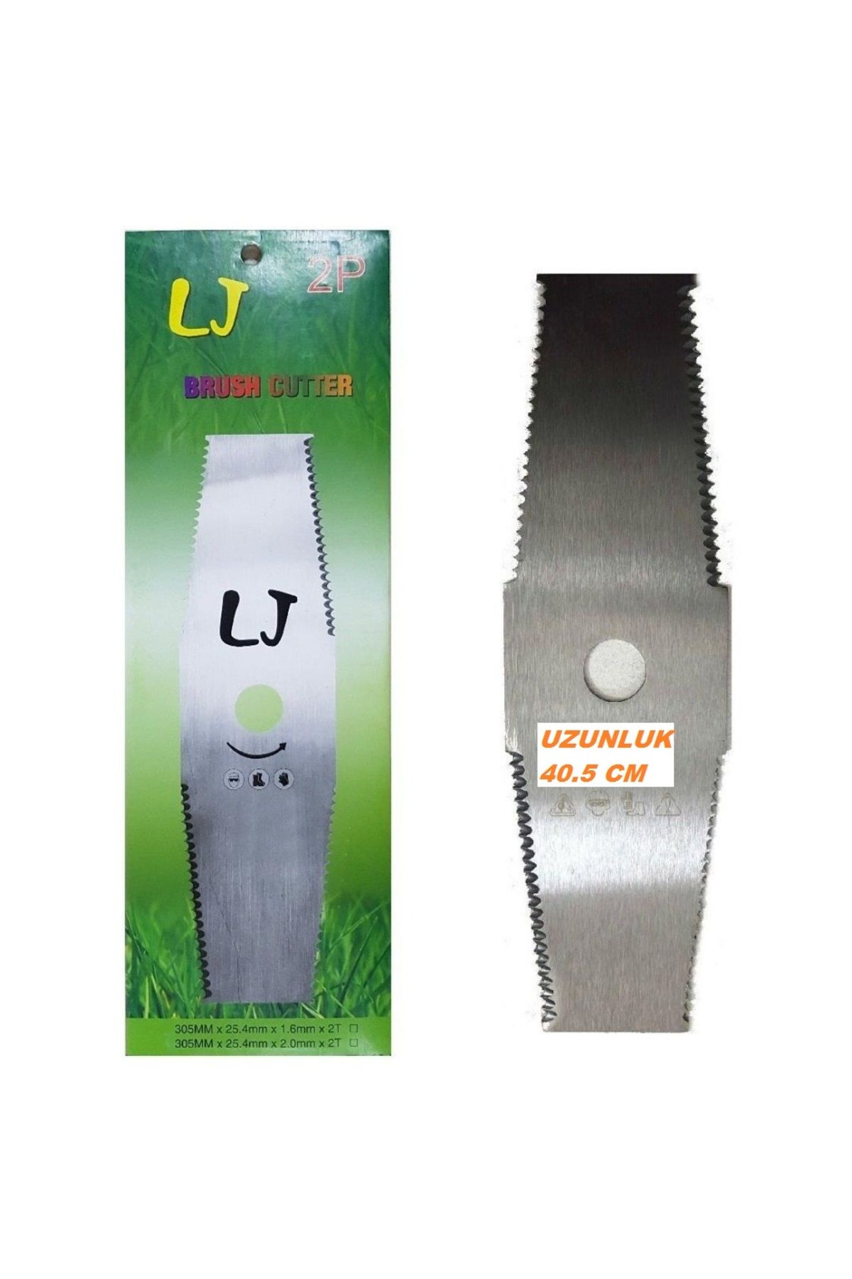NT CUTTER LJ 2P BRUSH CUTTER TIRPANLI MOTOR TESTERE BIÇAĞI 405 X 2.0 X 25.4 X 2T