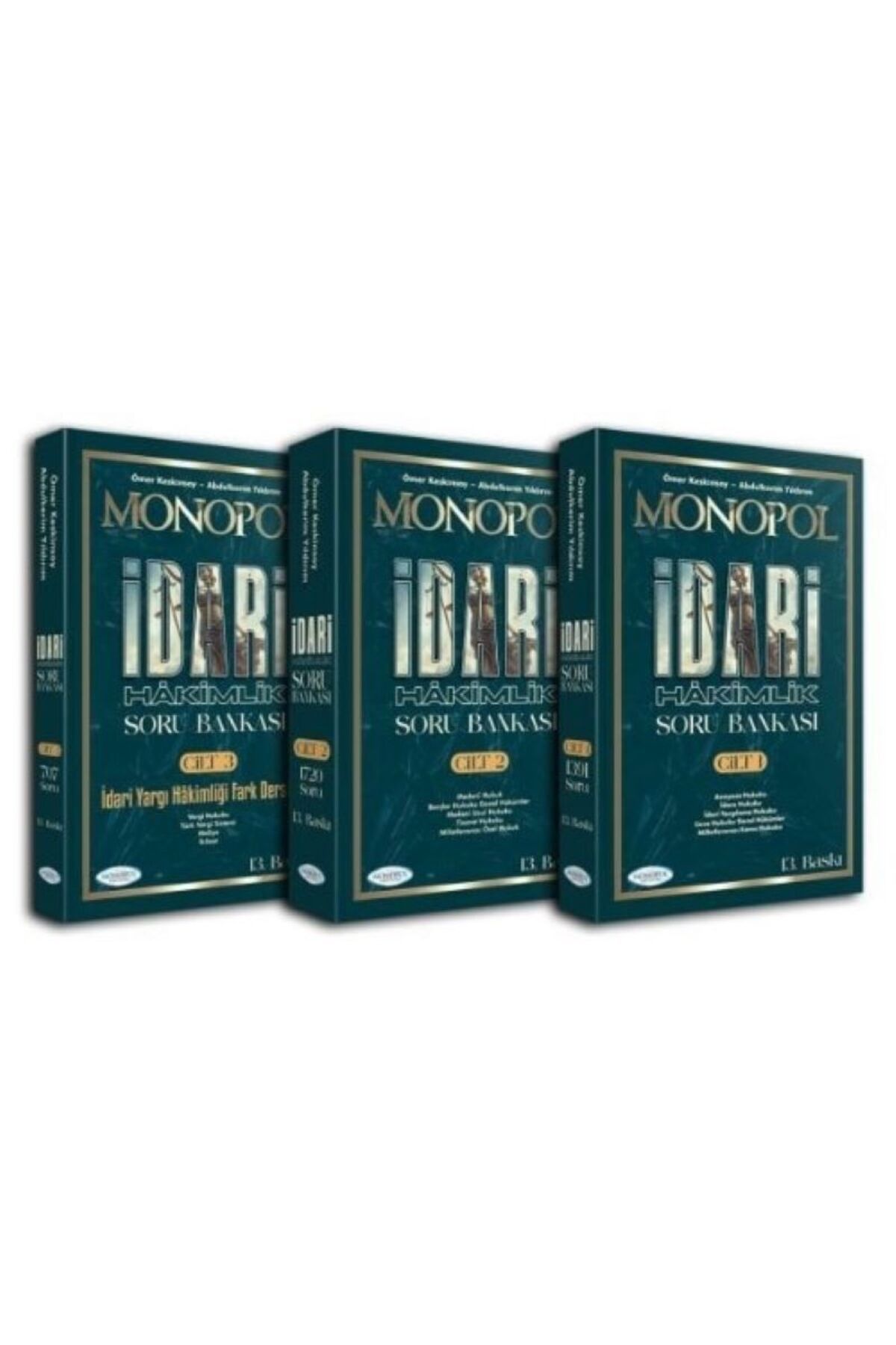 Monopol Yayınları İdari Hâkimlik Açıklamalı Soru Bankası 13. Baskı