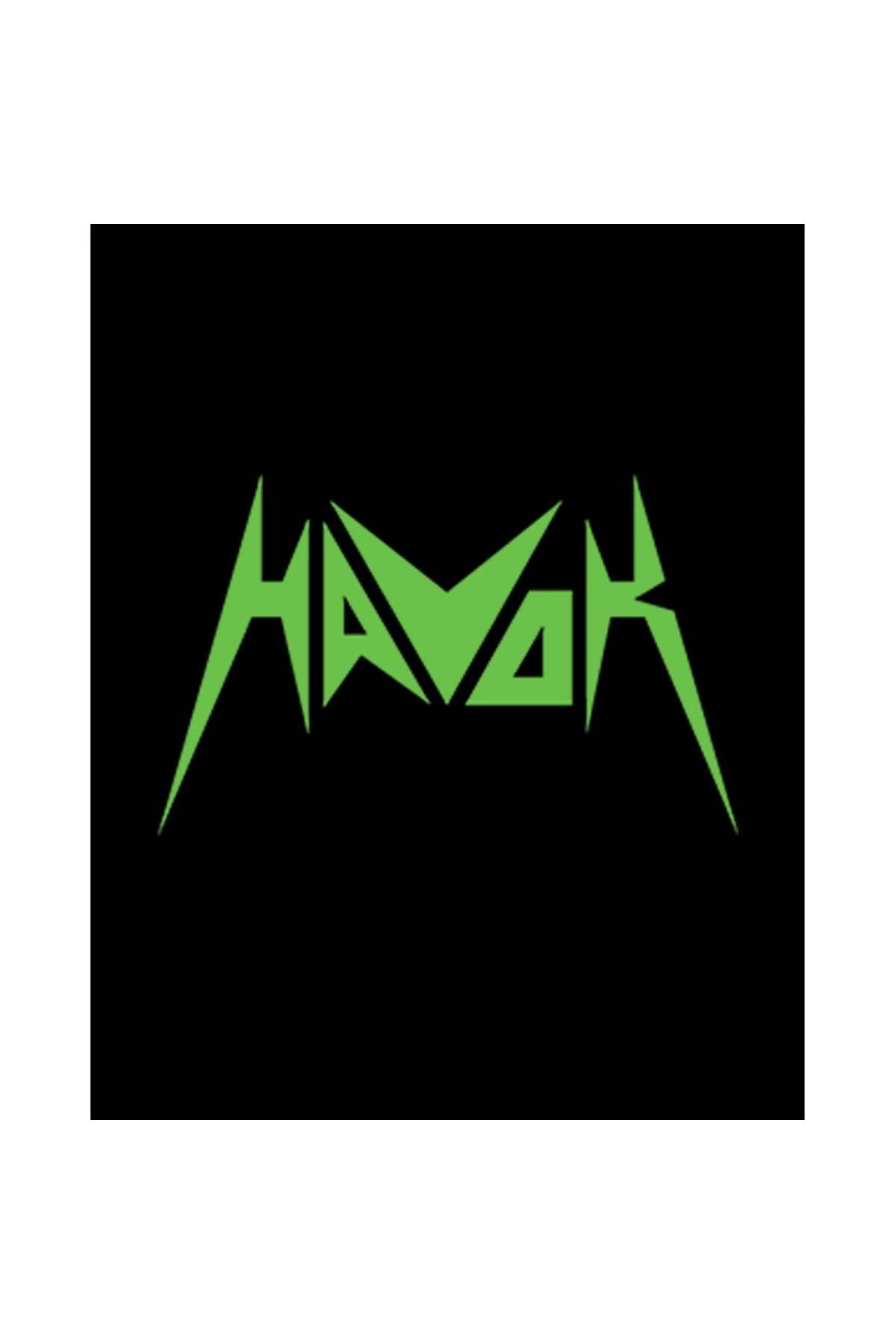 Z zepplin Havok Green Logo Büyük Sırt Patch Yama