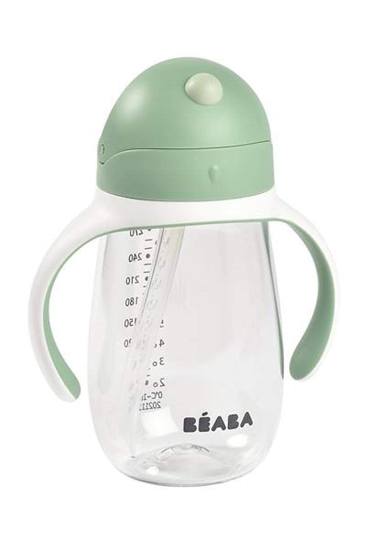 Beaba 300 ml Şeffaf Pipetli Suluk Sage Green fotoğrafı 7 (önizleme)