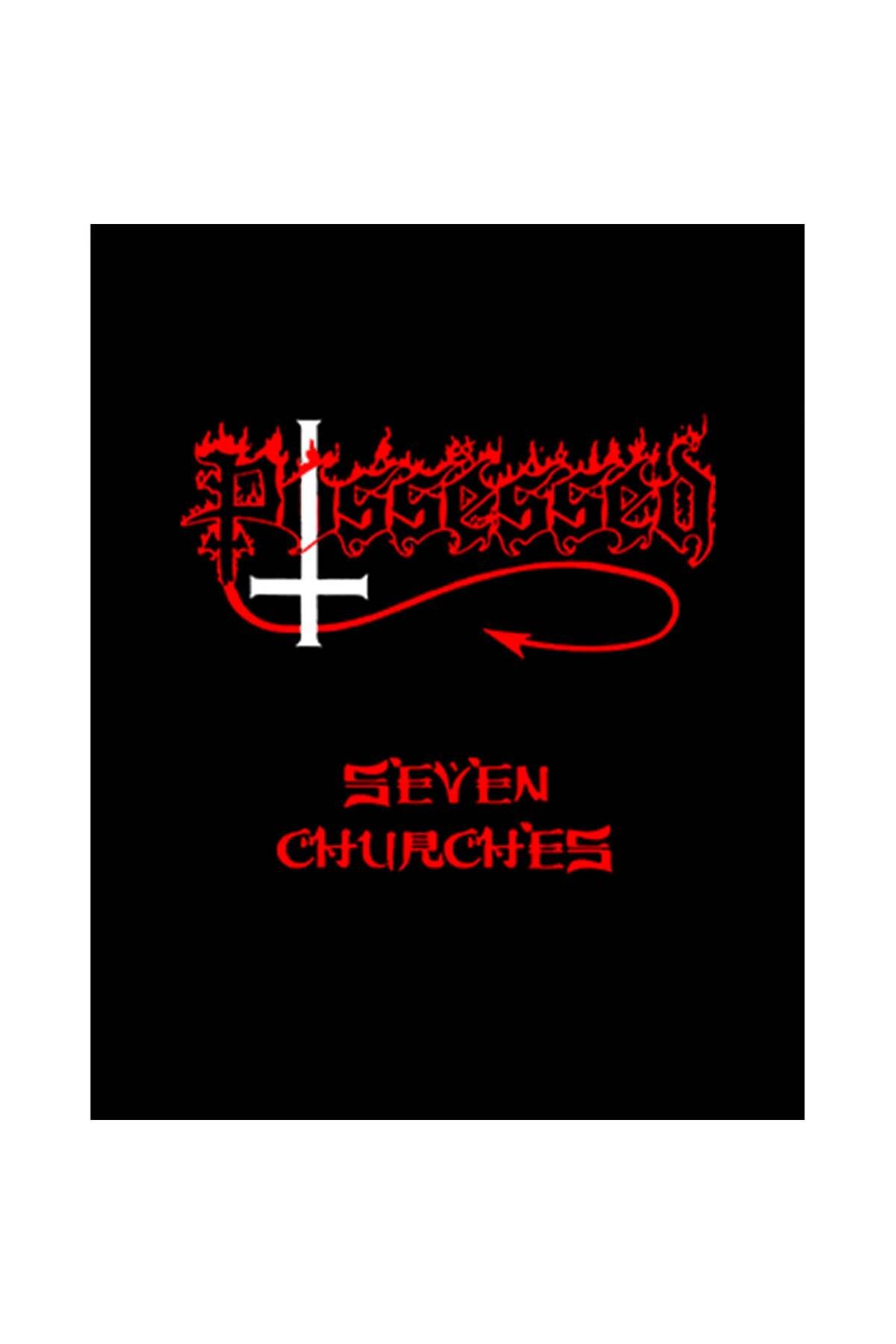 Z zepplin Possessed Seven Churches Büyük Sırt Patch Yama