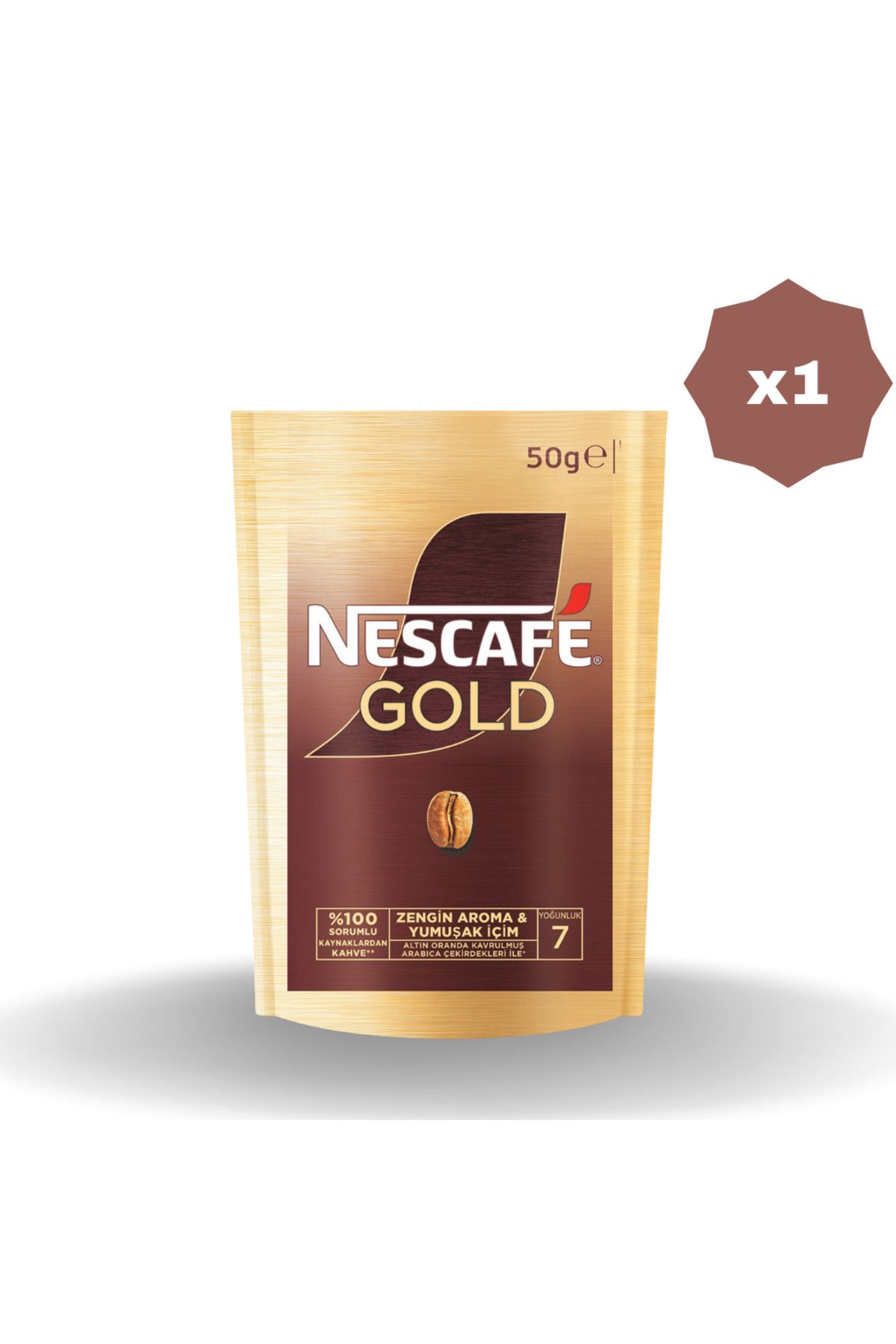 Nescafe GOLD POŞET 50 GR - (1 ADET)