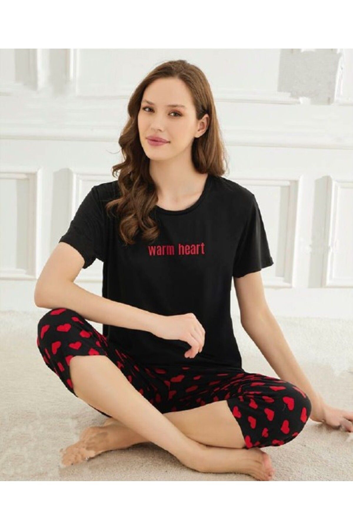 Mihra 50108 Kapri Pijama Takım