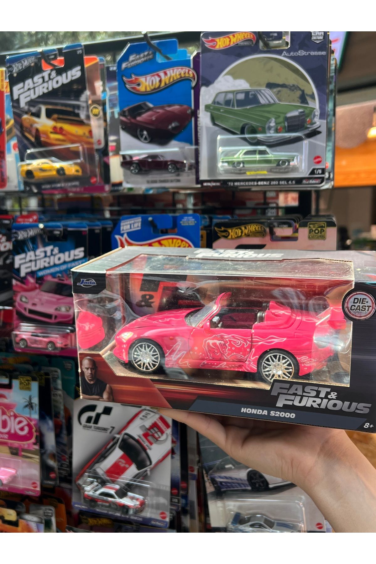 Jada 1:24 Fast&Furious Honda S2000 Convert Pink