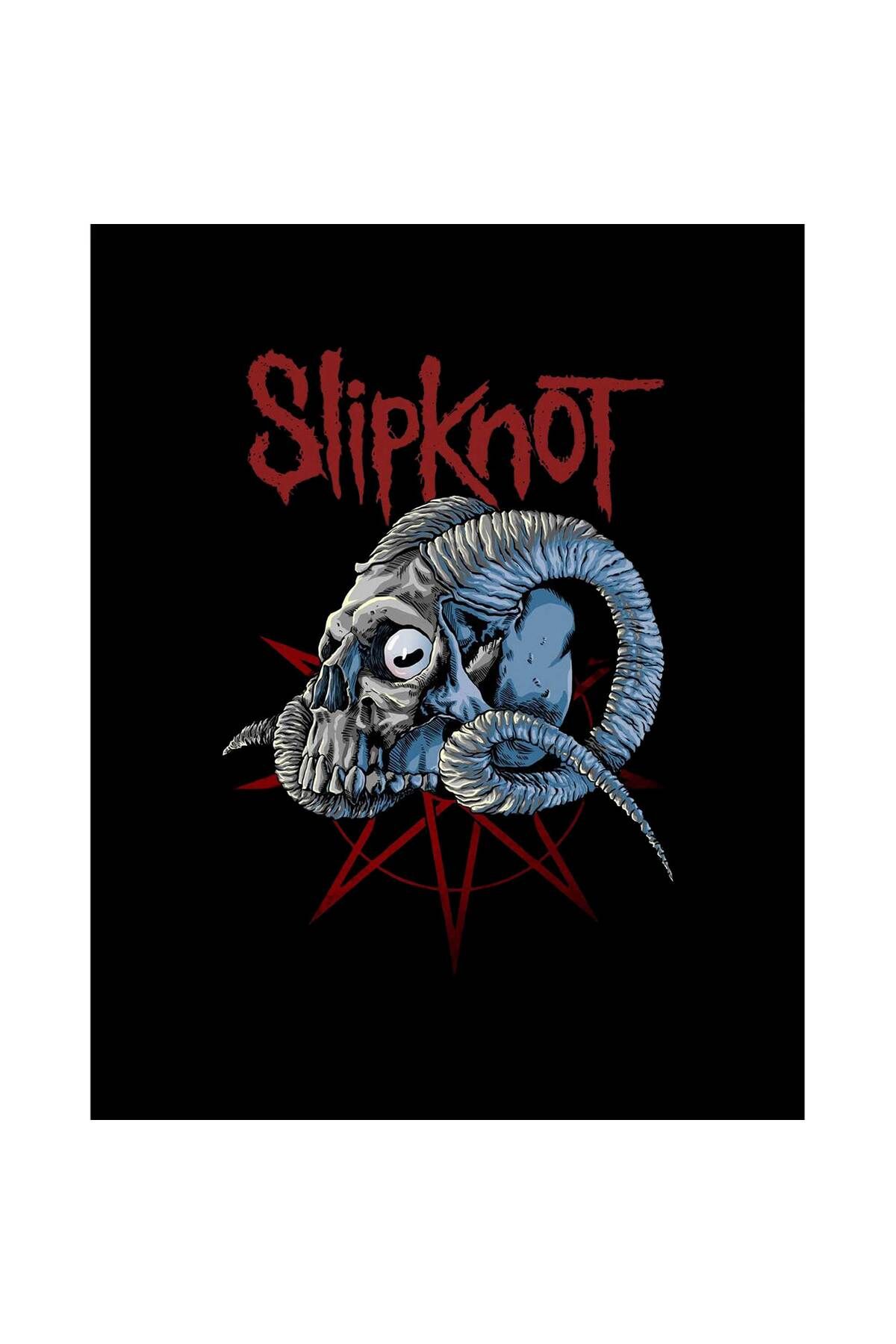 Z zepplin Slipknot Ram Head Büyük Sırt Patch Yama