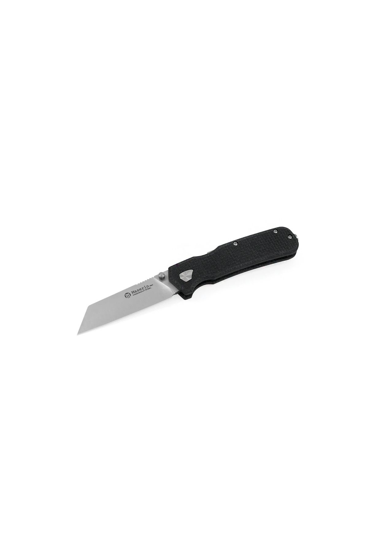 MASERIN Pulse 631 CPM-MagnaCut Blade Black Micarta Handle Çakı