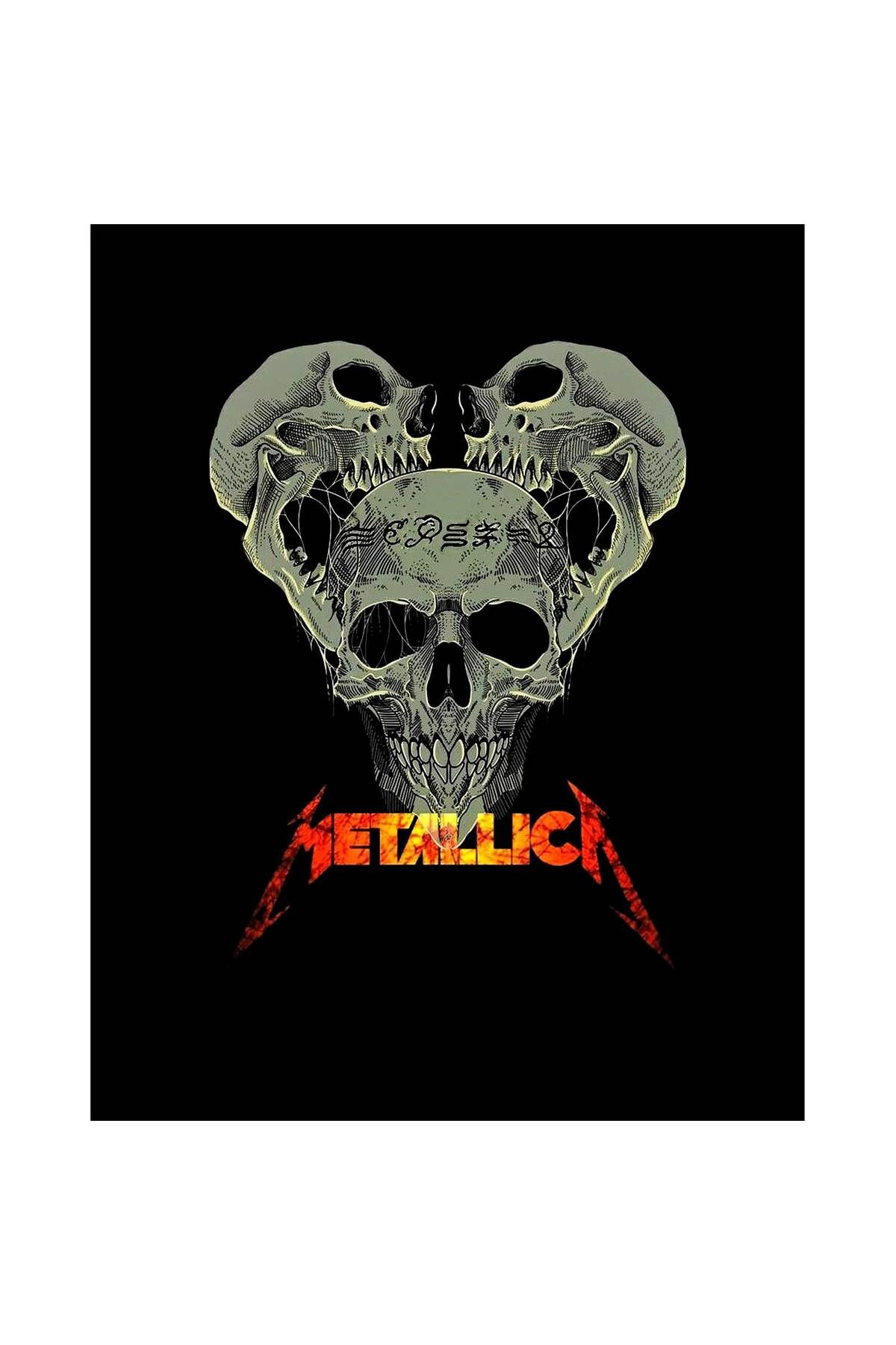 Z zepplin Metallica 3 Dry Heads Büyük Sırt Patch Yama