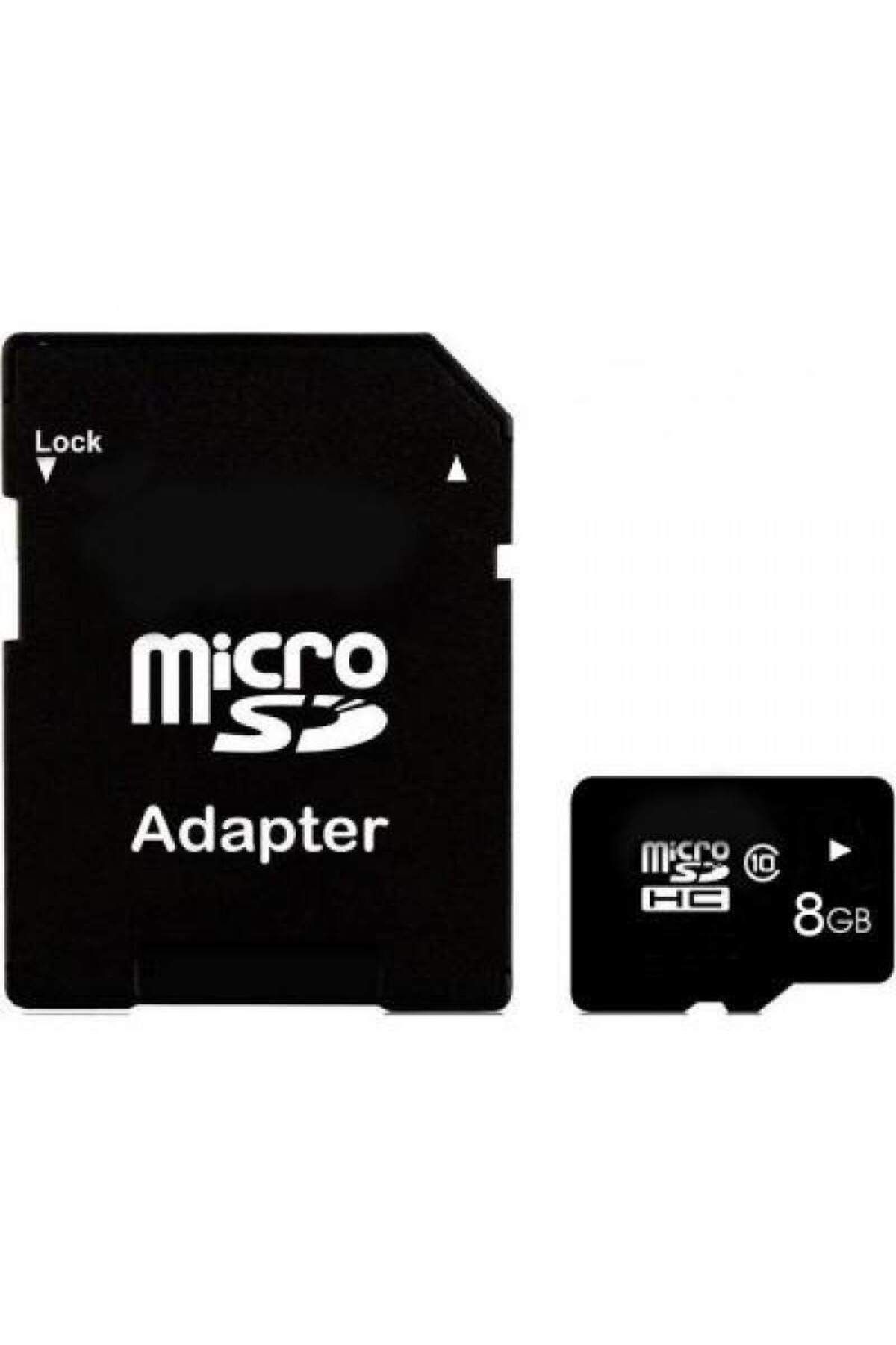 SIKS-8 Gb Microsd Memory Card, With Sd Adapter Included, Class 10, High Speed, Black 3
