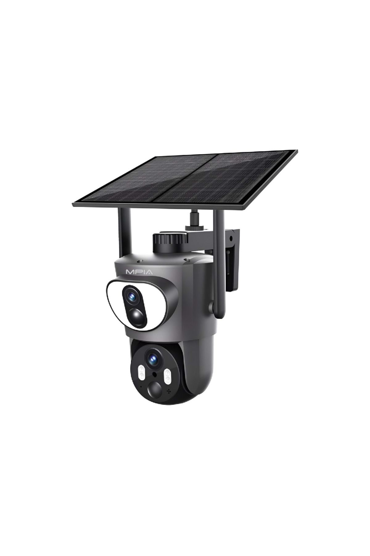 MPIA Sd-210 3 Mp + 3 Mp Çift Lens 4g Sim Kart / Solar 3x Batarya Kamera