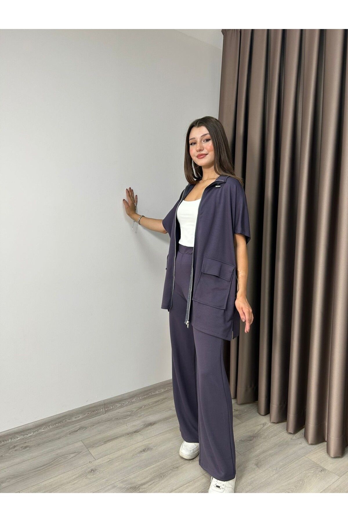 Reyhan Bilgin YELEK PANTOLON EŞOFMAN TAKIMI