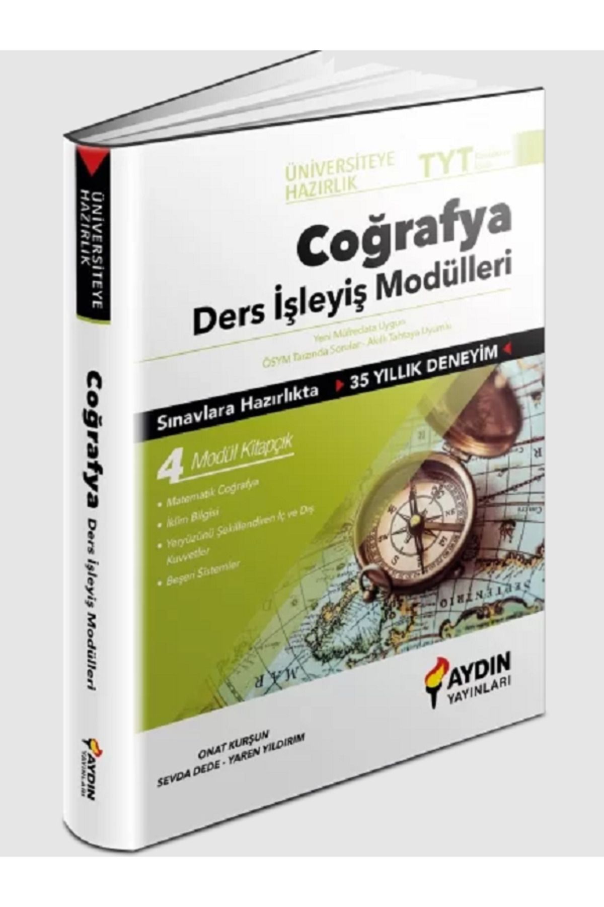 Evrensel İletişim Yayınları Aydın Yay. TYT COĞRAFYA Ders İşleyiş Modülleri / 4 Modül Kitapçık / Tamamı Video Çözümlü