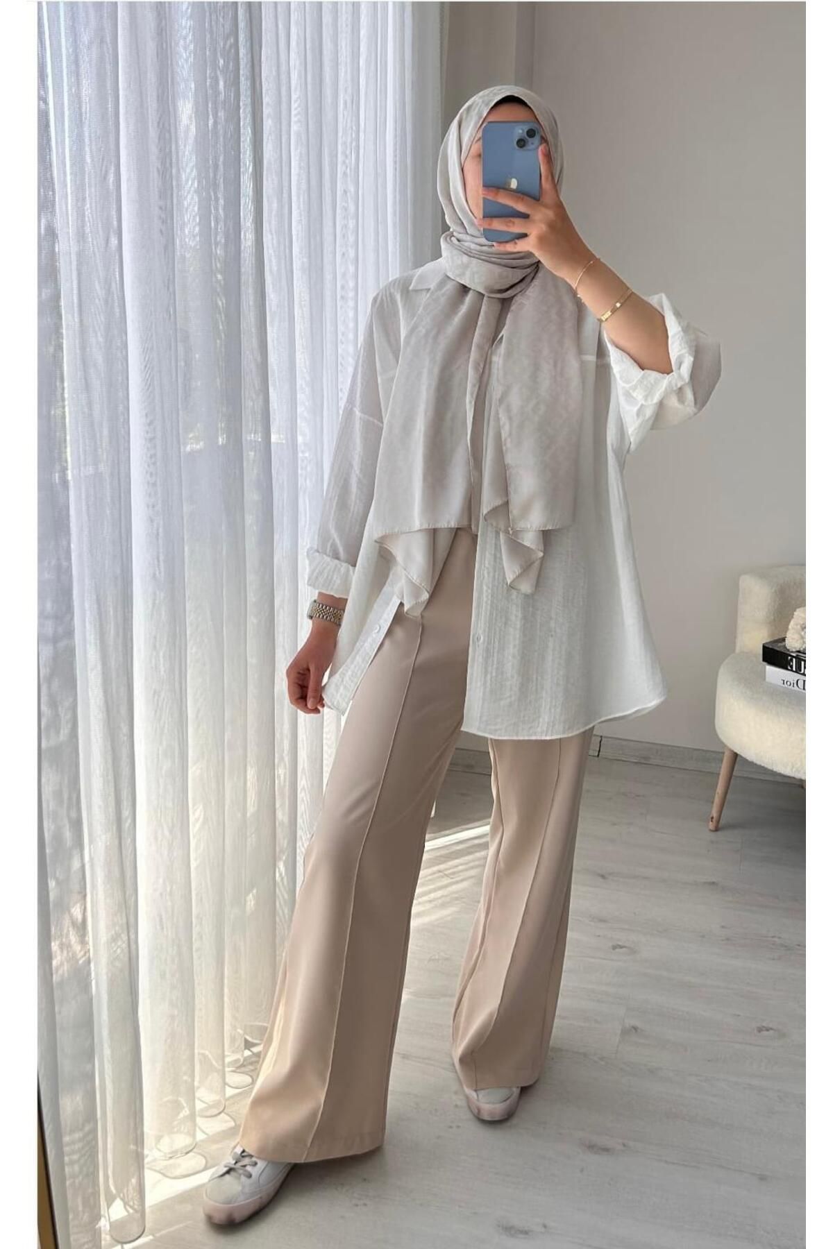 afran collection double kumaş palozzo pantolo