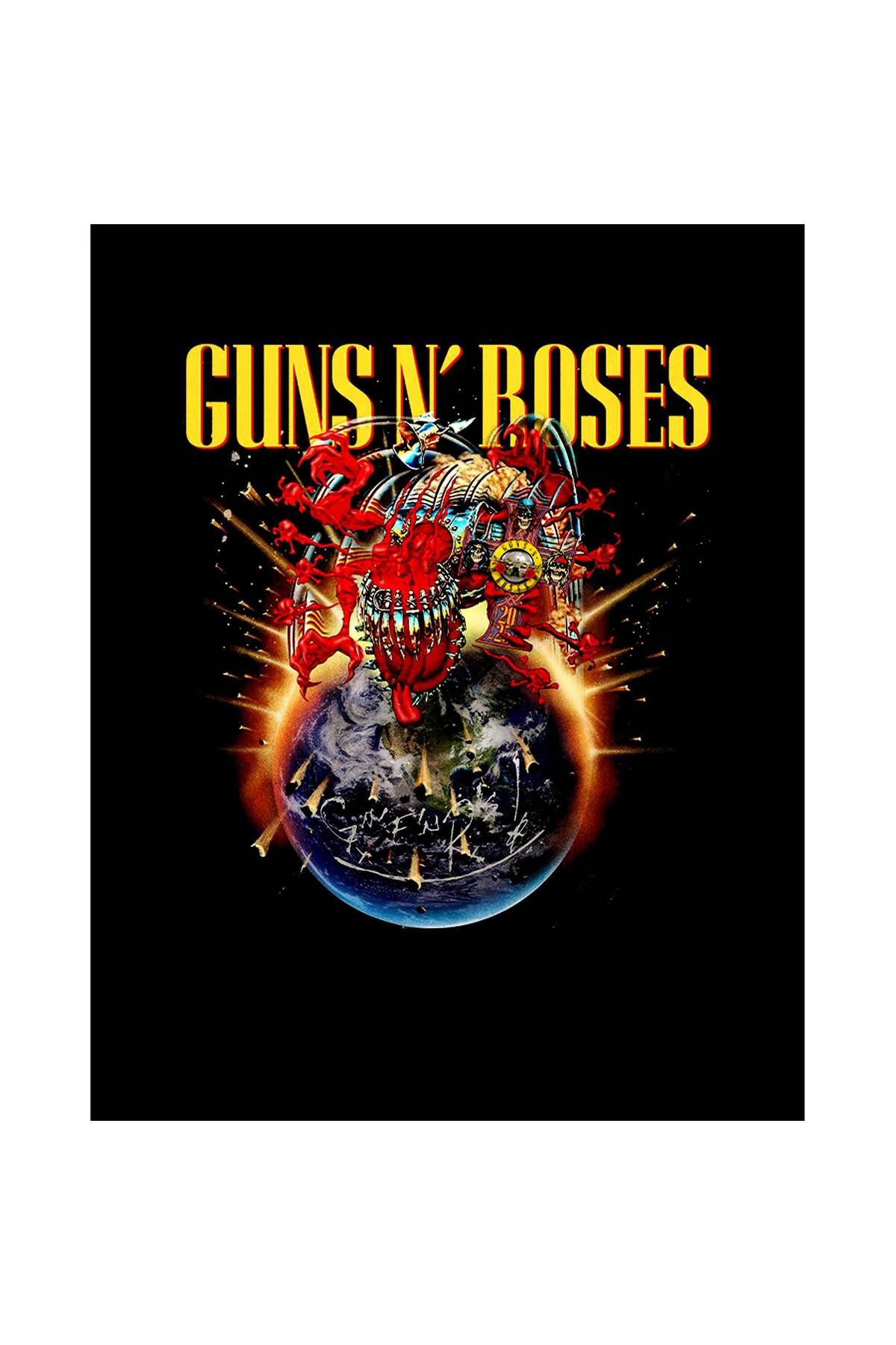 Z zepplin Guns N Roses 2025 Tour Büyük Sırt Patch Yama