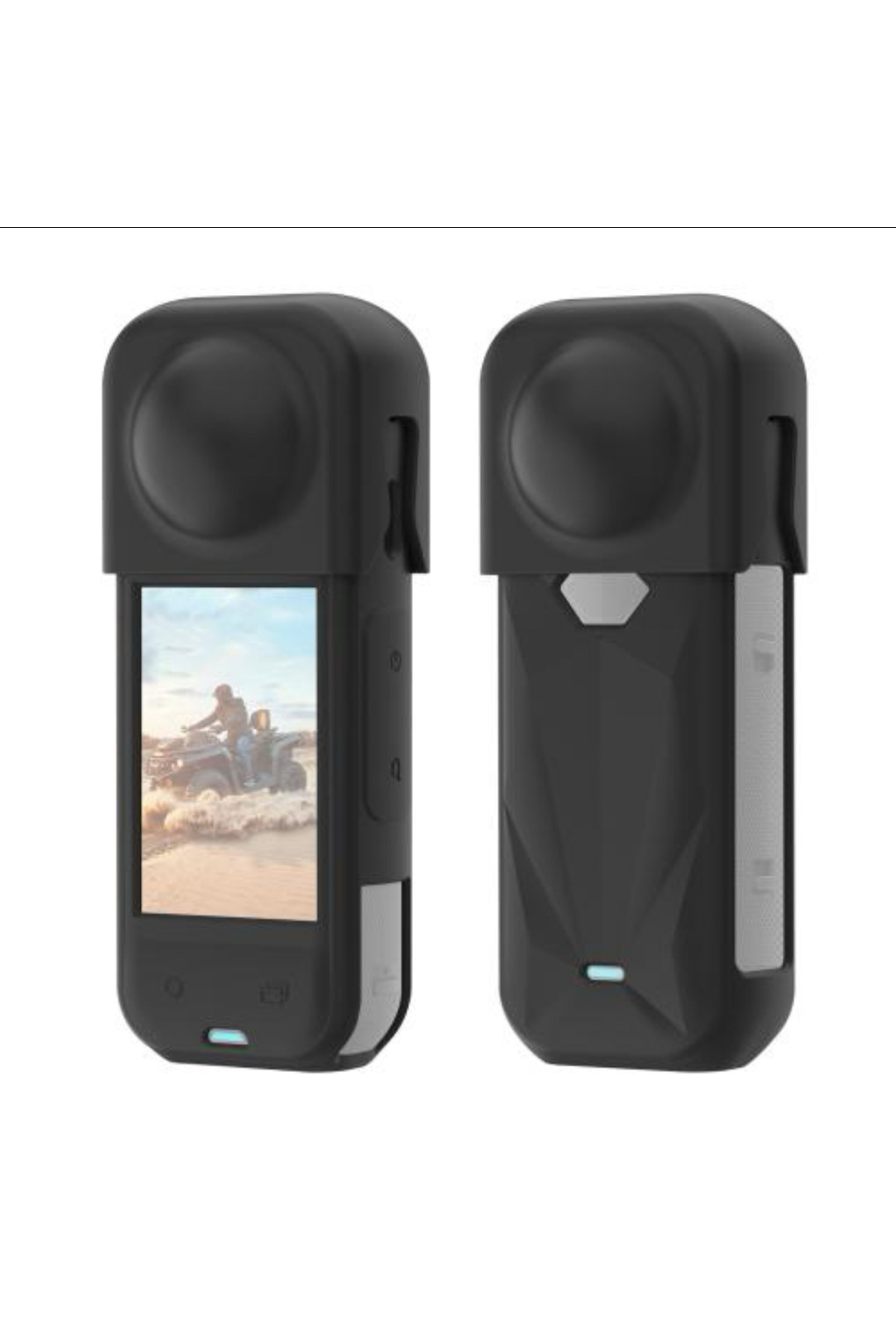 Maraz Insta360 X5 uyumlu Silikon Kılıf