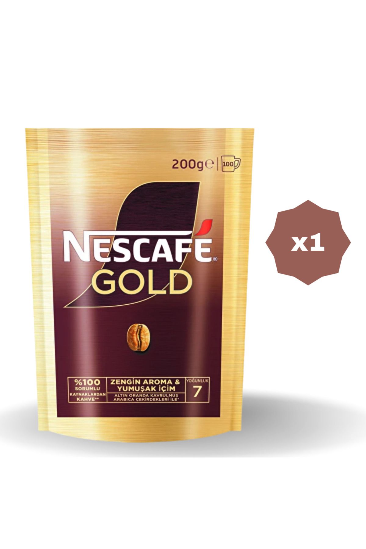 Nescafe GOLD POŞET 200 GR - (1 ADET)
