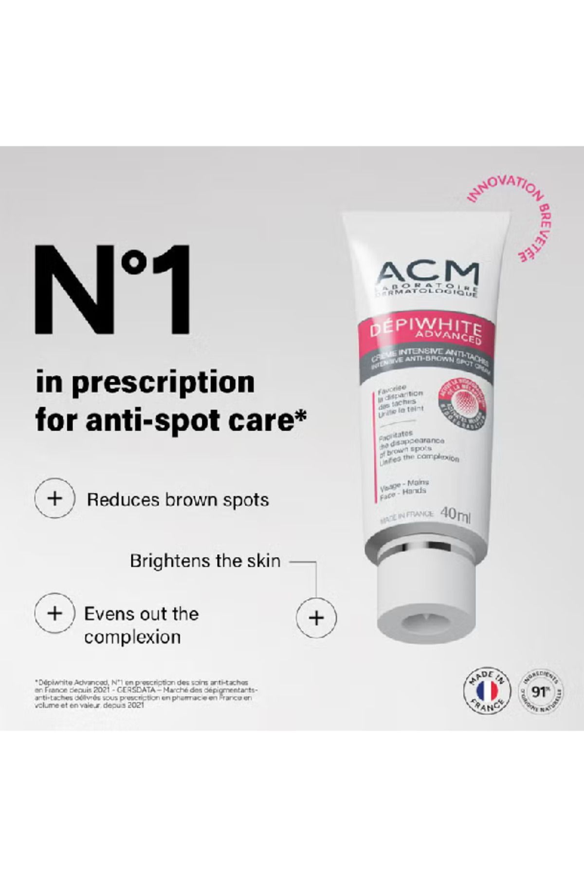ACM-Depiwhite Advanced Cream For Brown Spot 40ml 4