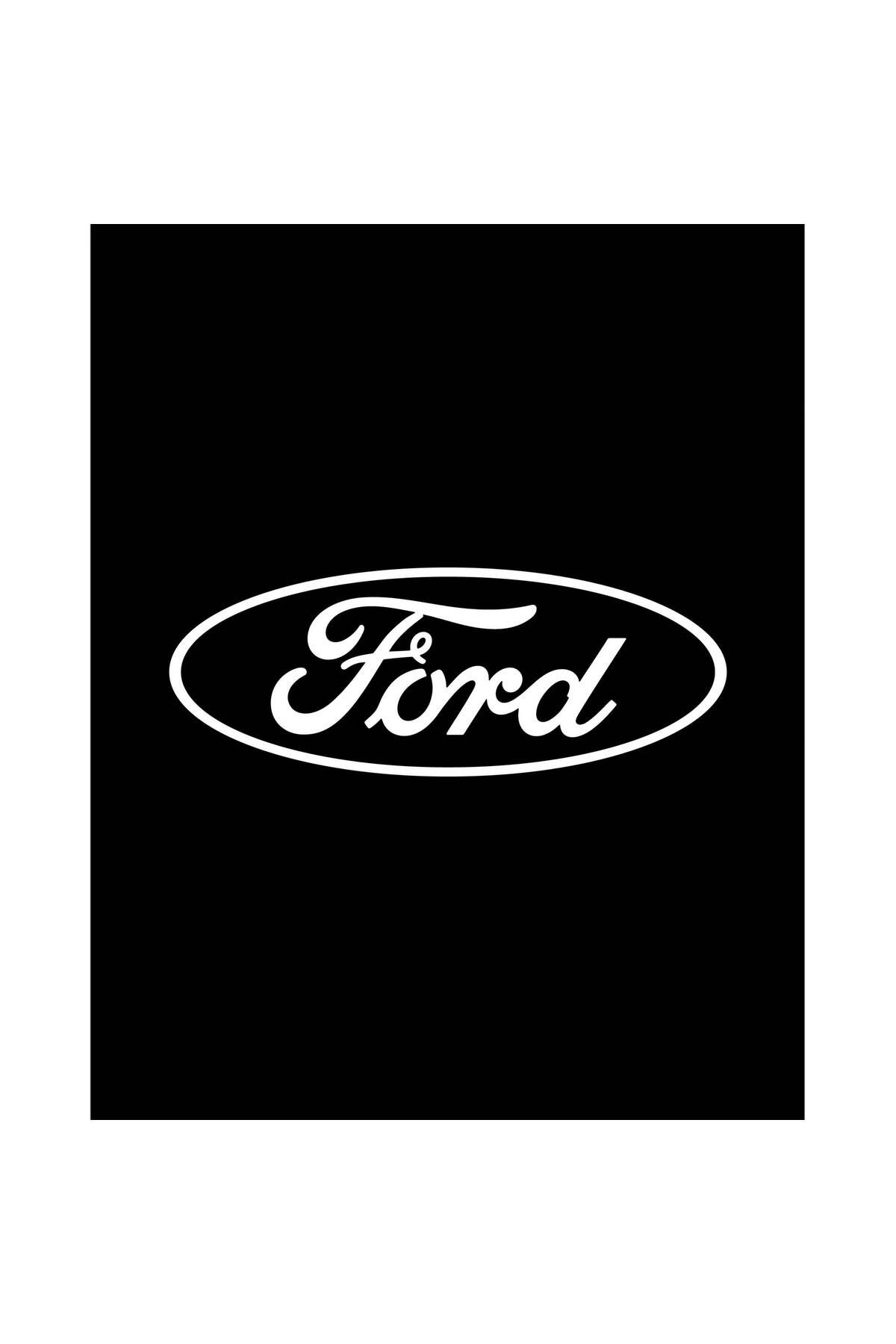 Z zepplin Ford Logo Text Büyük Sırt Patch Yama