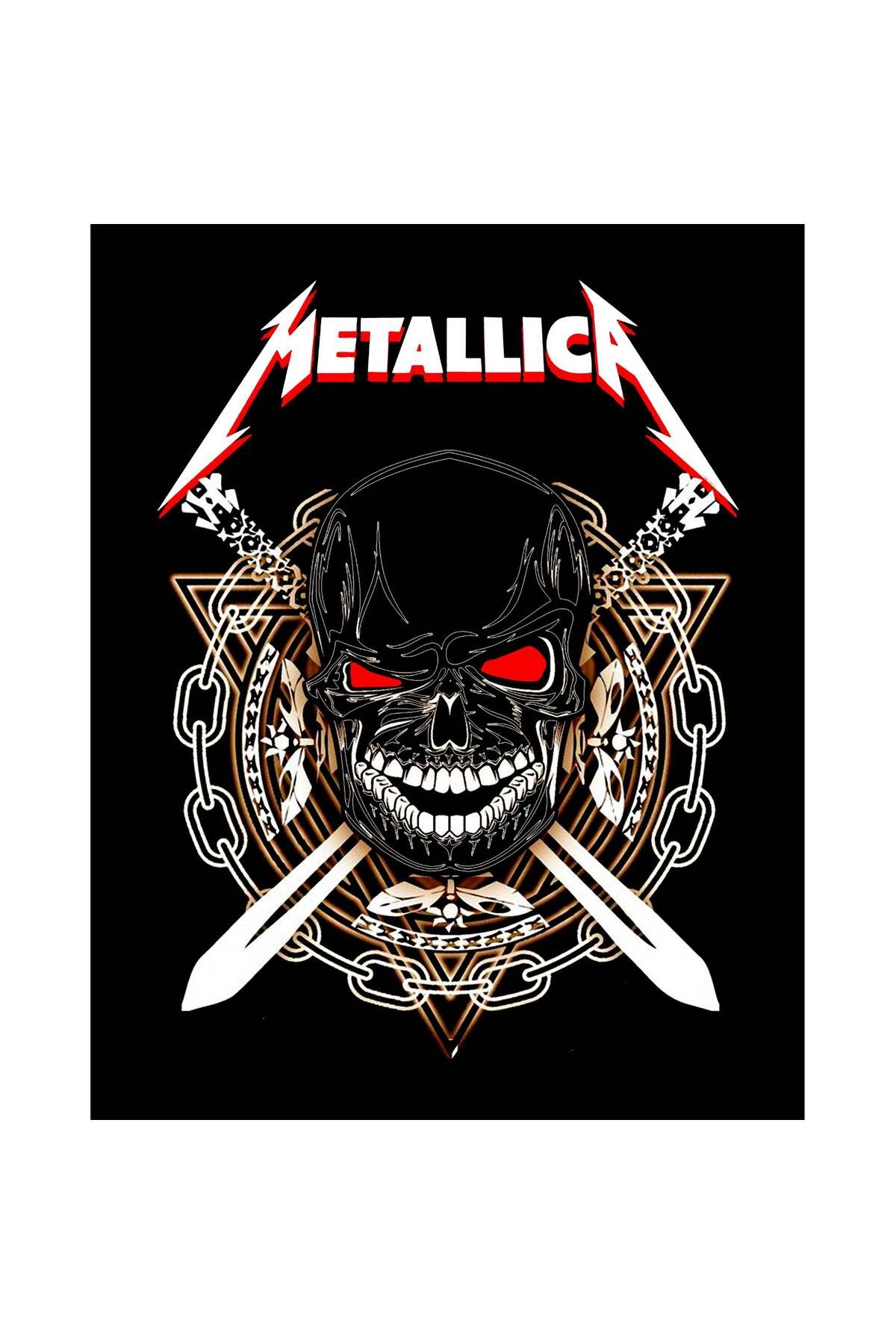 Z zepplin Metallica Warrior Büyük Sırt Patch Yama