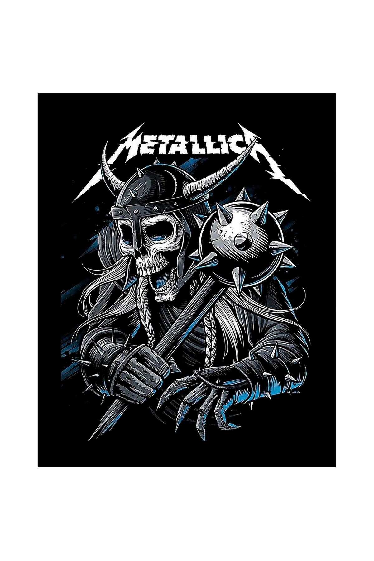 Z zepplin Metallica Vikings Büyük Sırt Patch Yama