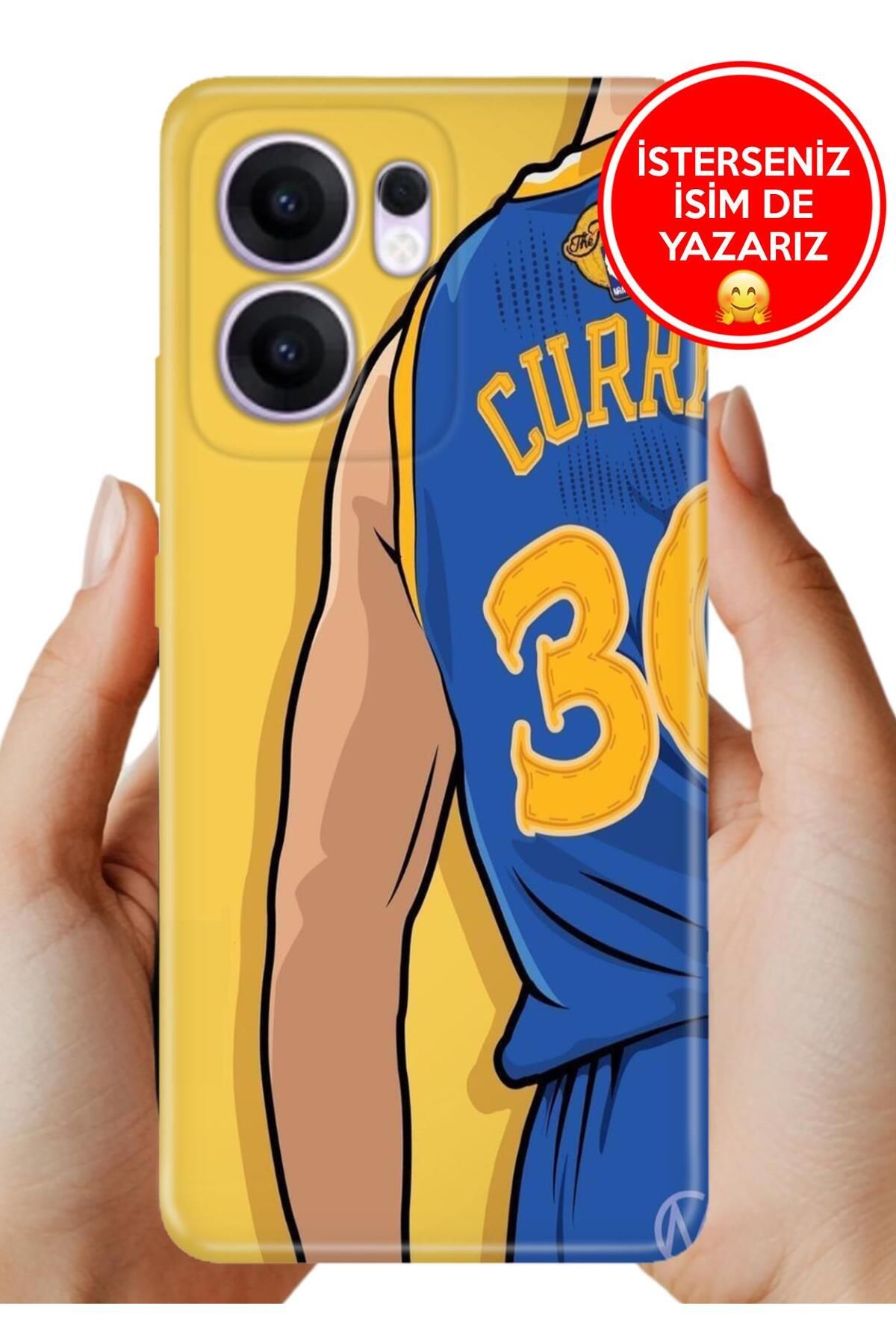 OPPO Reno 13F 5g Kılıf Oppo Reno 13F Ergonomik Resimli Desenli Silikon Curry Spor