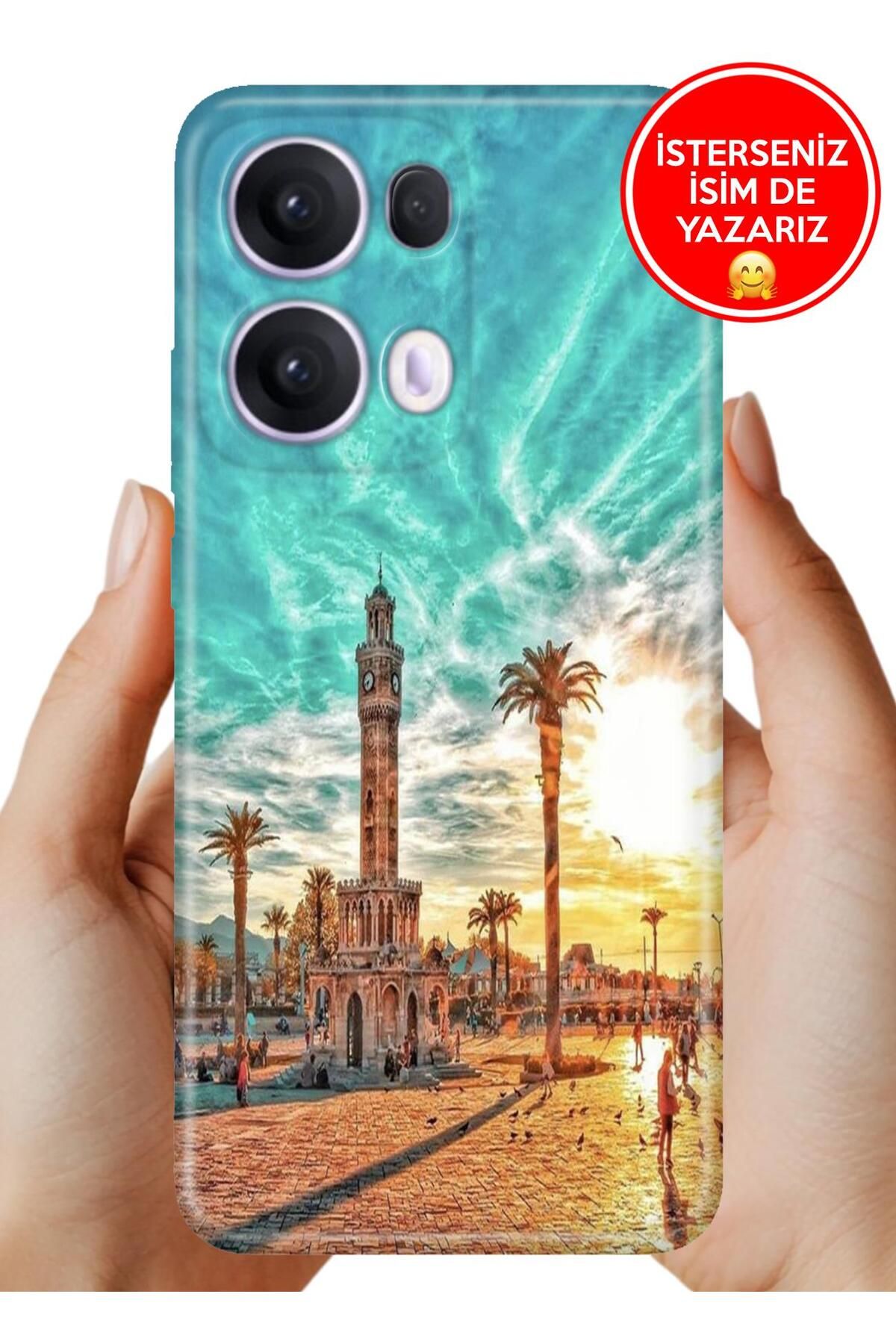 OPPO Reno 13 Pro Kılıf Oppo Reno 13 Pro TPU Resimli Silikon İzmirim