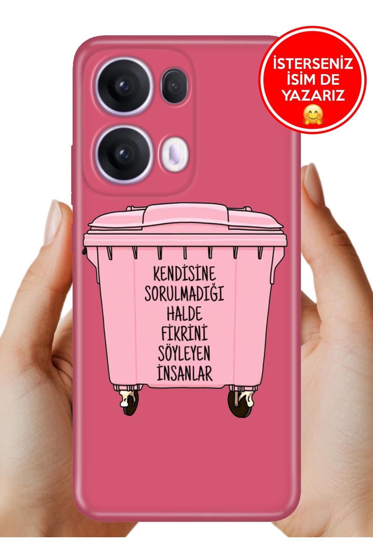 OPPO Reno 13 Pro Kılıf Oppo Reno 13 Pro Lüks Desenli Silikon Cover Case Gereksiz