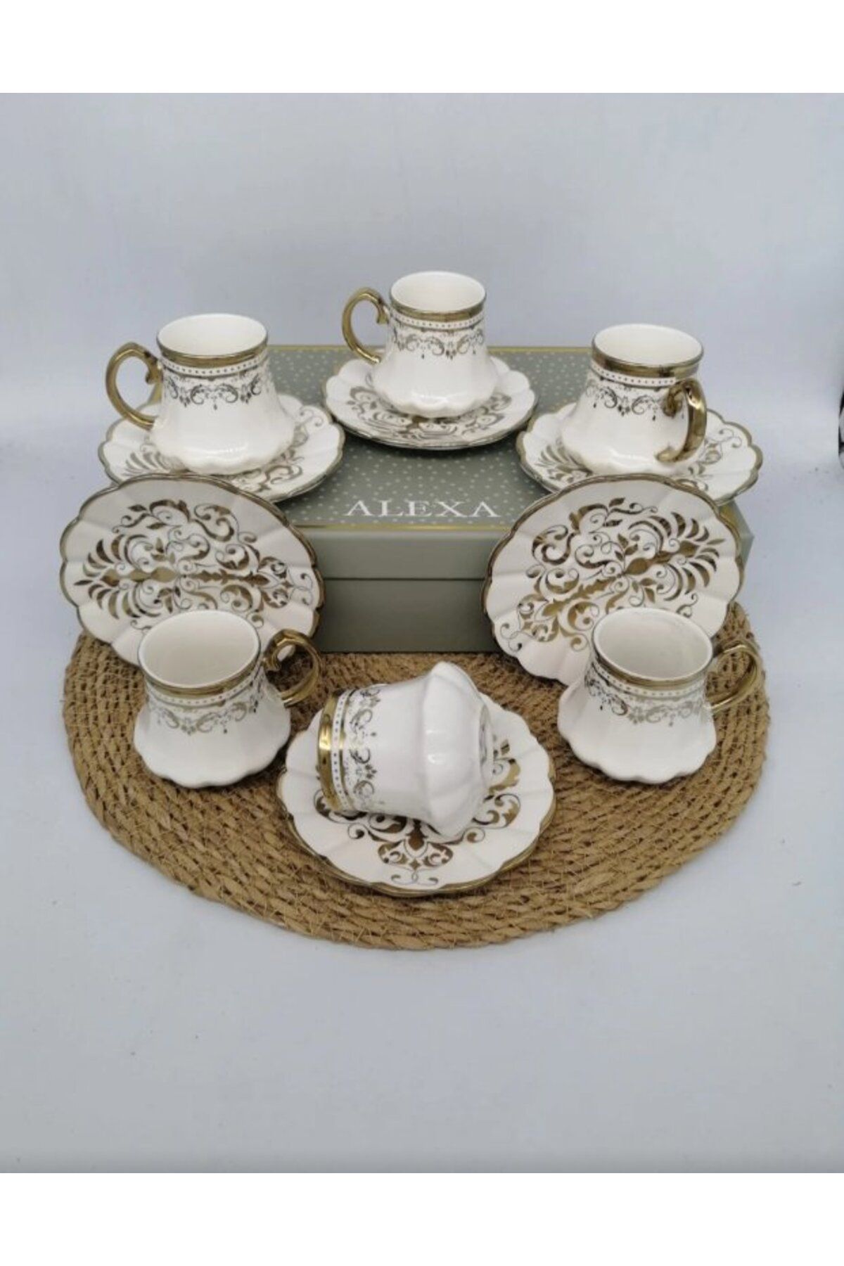 Paçi ŞNR 101857 KAHVE FİNCANI ALEXA 6'LI