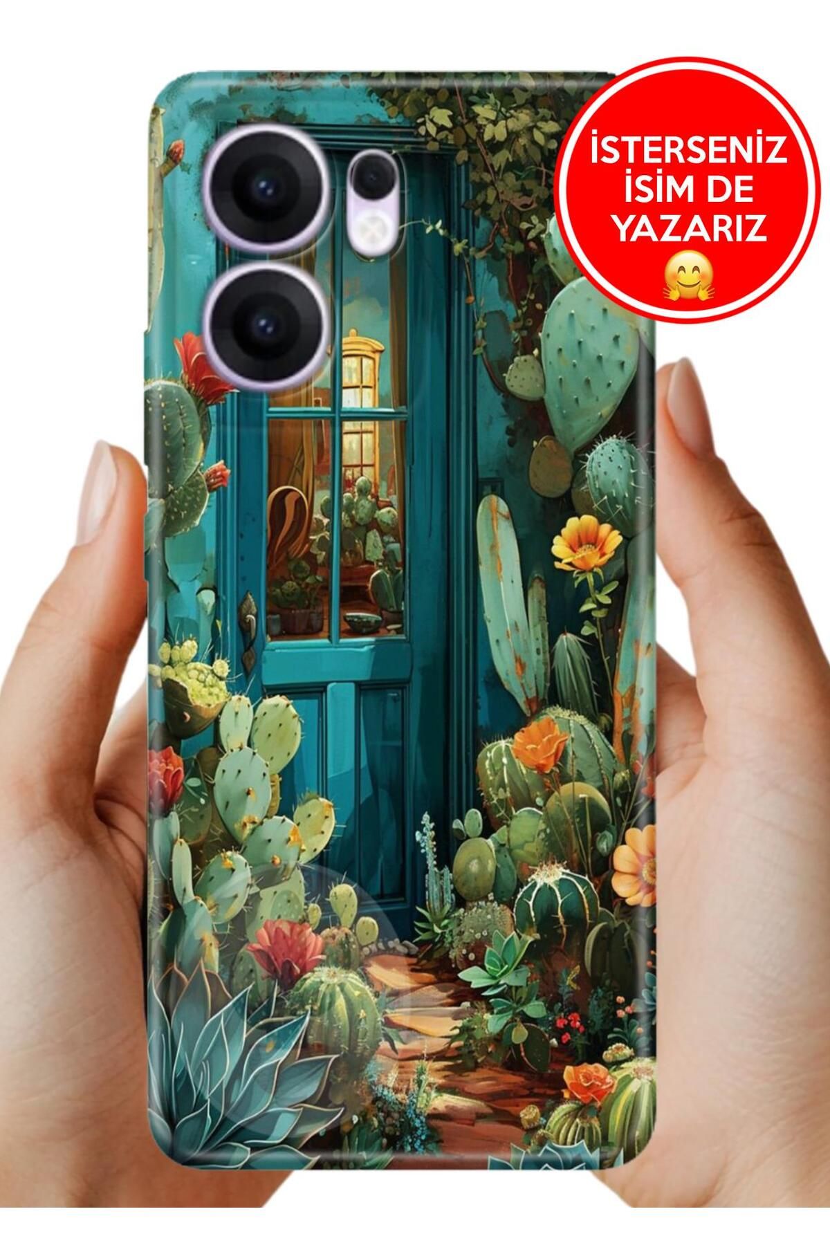 OPPO Reno 13F 5g Kılıf Oppo Reno 13F Uv Baskı Temalı Silikon Arizona Texas