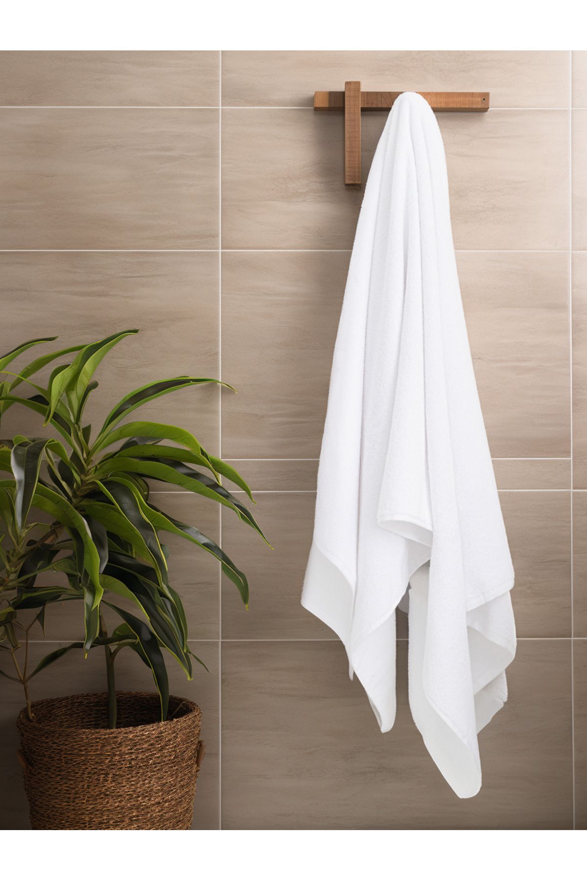 Rikka Home Coresoftair™ %100 Pamuk, Ekstra Yumuşak, Banyo Havlusu (1 Adet- 76x137 cm)