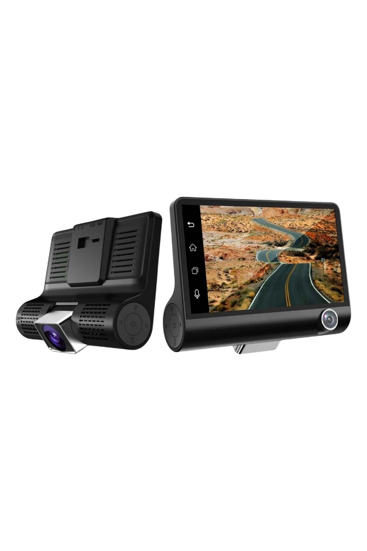 MPIA C-657 4.0"TFT Ekran FHD 3 lü Araç Kamerası