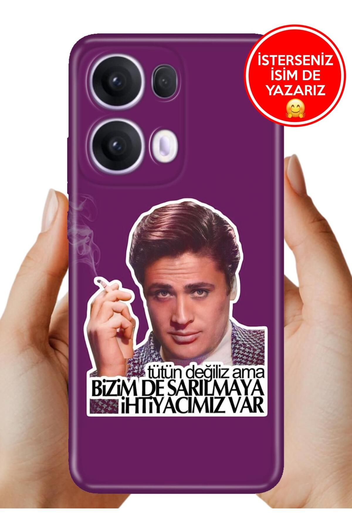 OPPO Reno 13 Pro Uyumlu Kılıf Oppo Reno 13 Pro A Kalite Baskılı Art Silikon Tütün